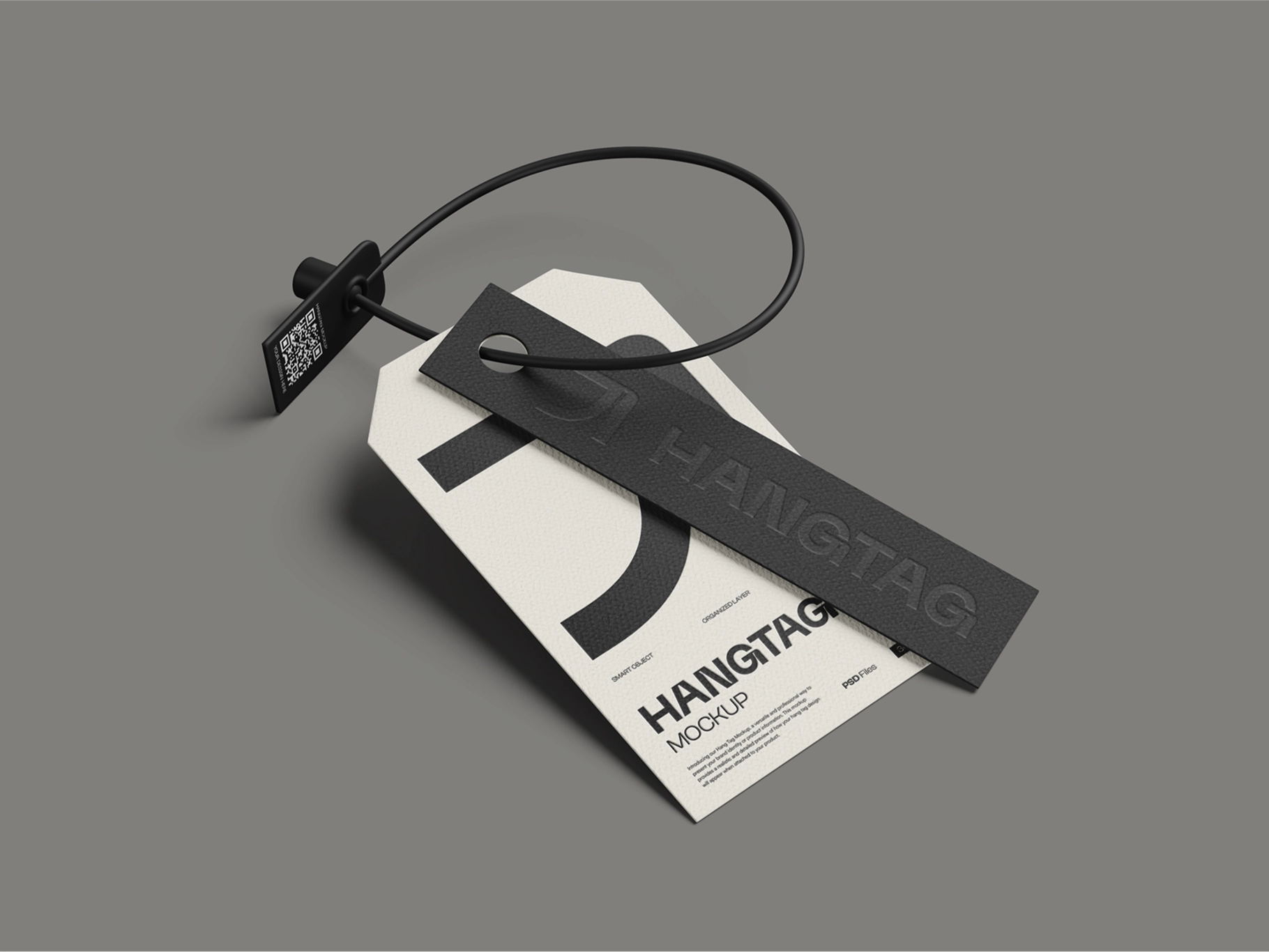 Tag Mockup Isometric