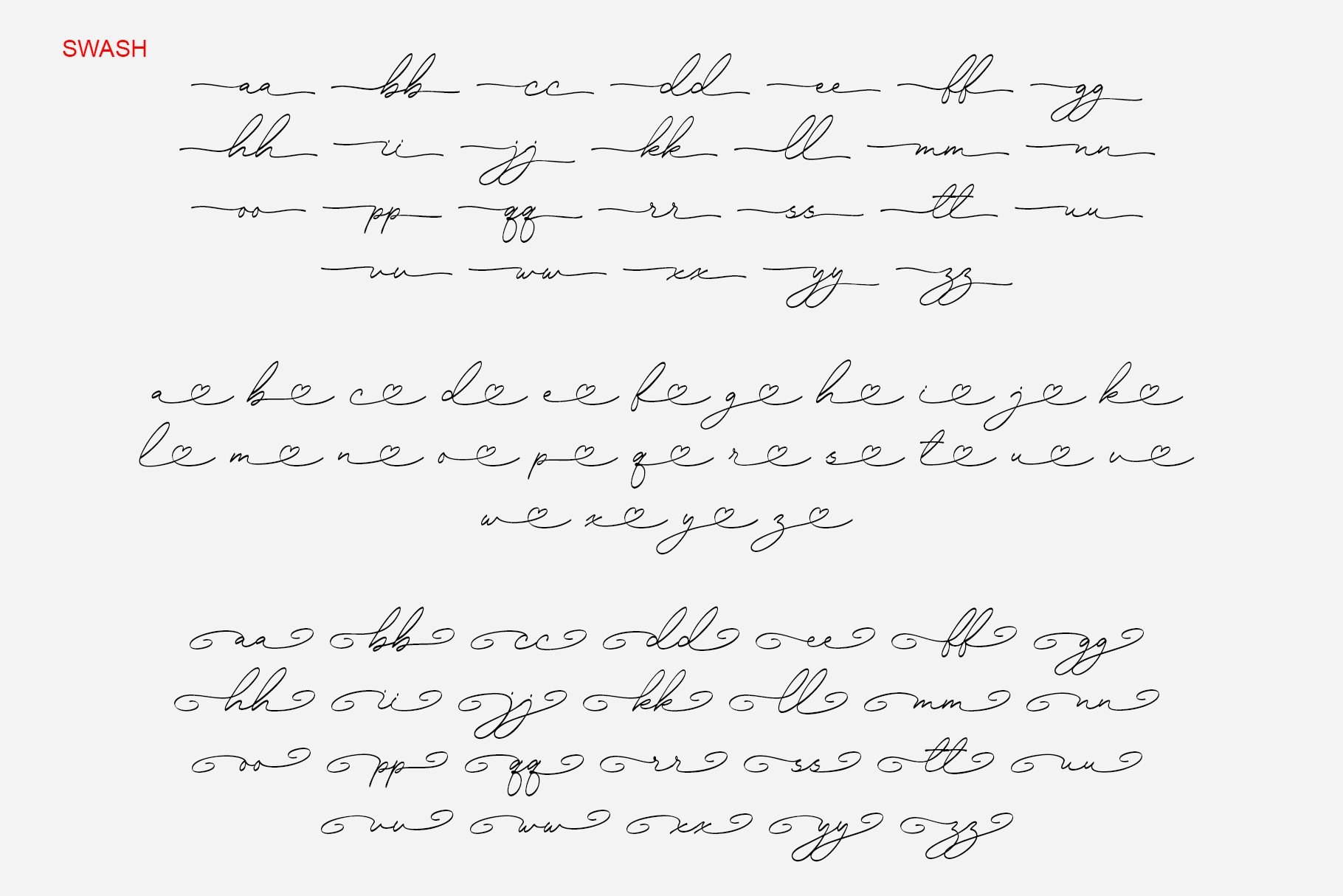 Daistoney Harlond - Swash Calligraphy