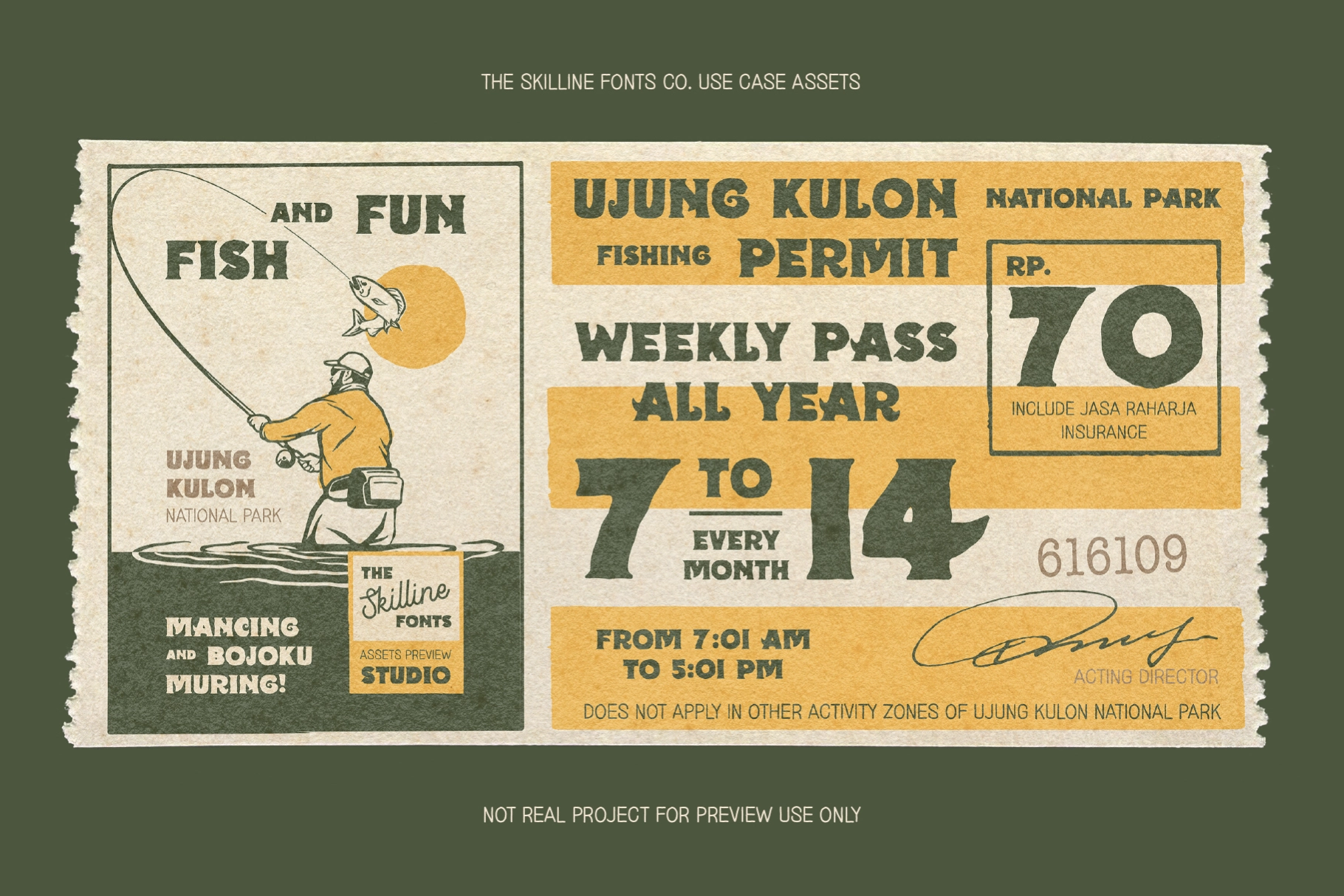 Camphard - Vintage Display Font