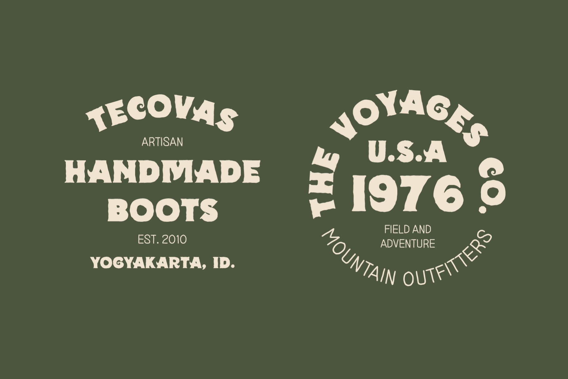 Camphard - Vintage Display Font