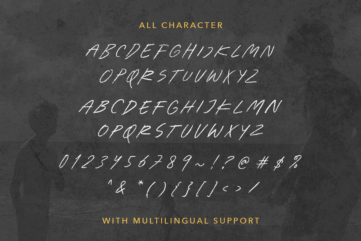 Cruel Summer - Dry Brush Font