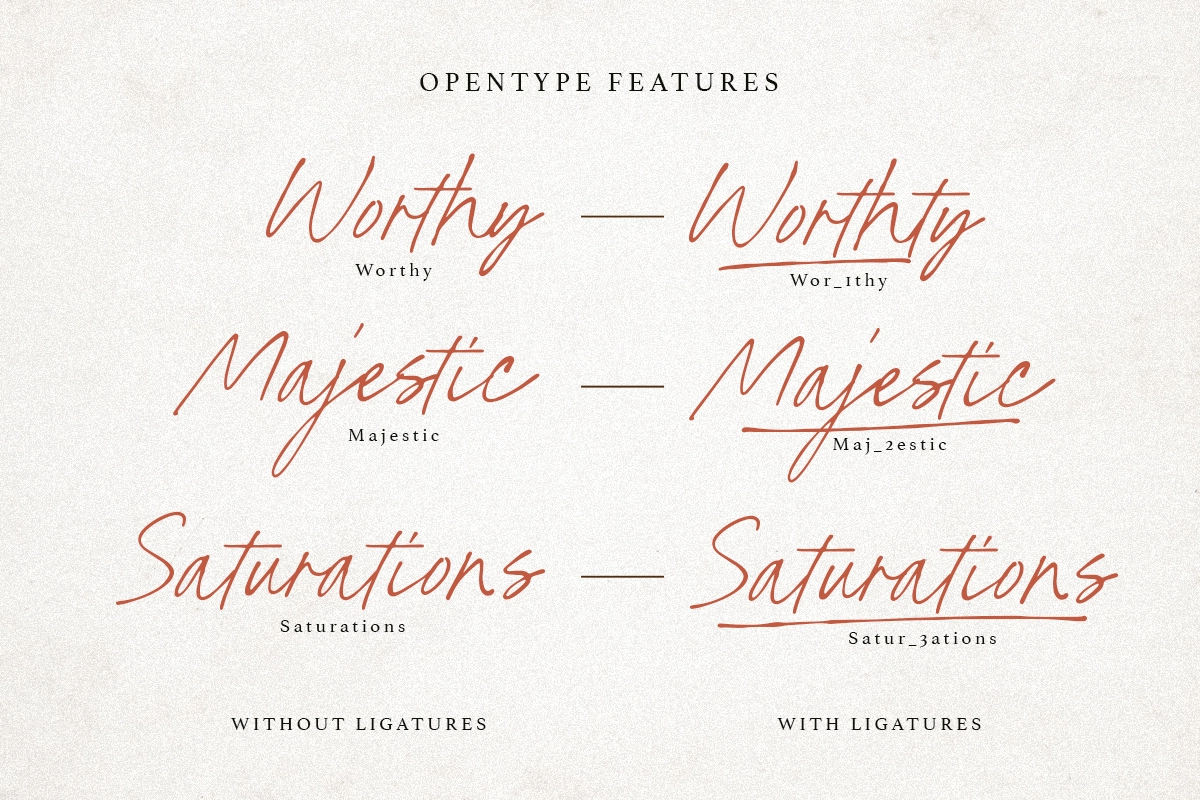 North Stains - Minimalist Script