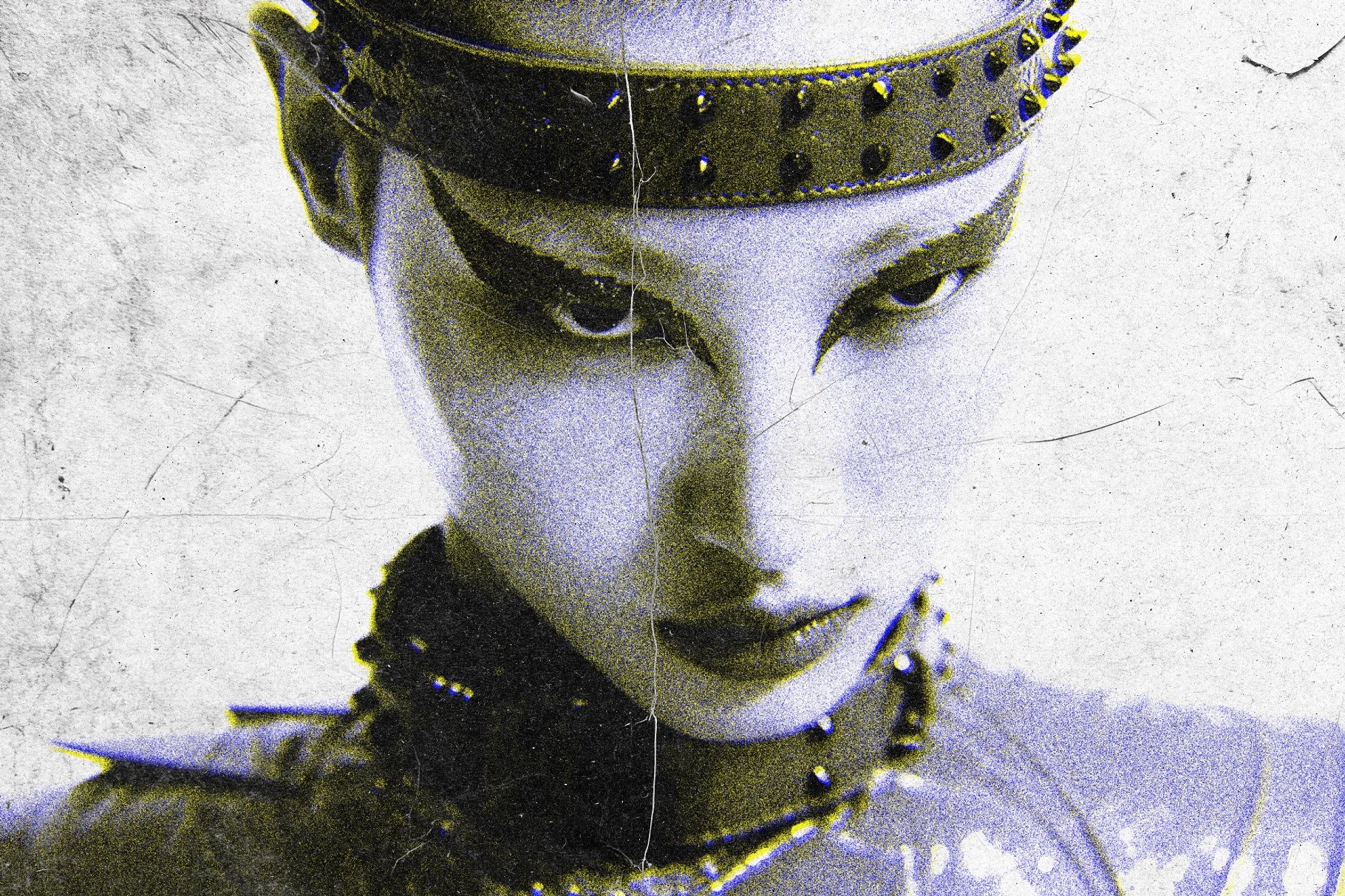 Textured Risoprint Photo Effect