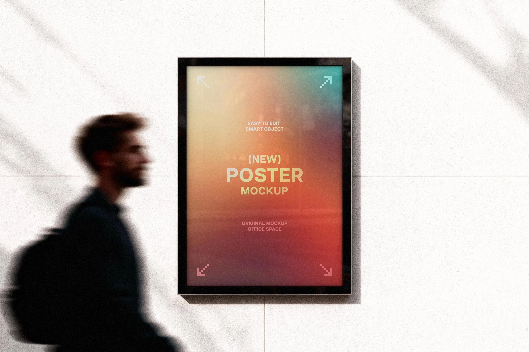 Vertical Outdoor Poster Mockup