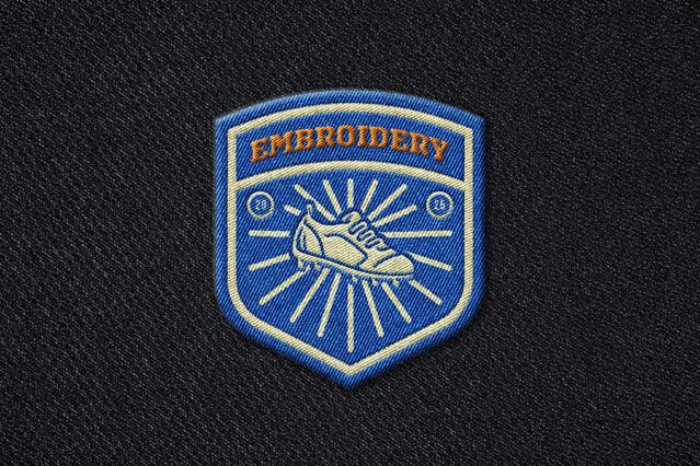 Embroidery Logo Mockup
