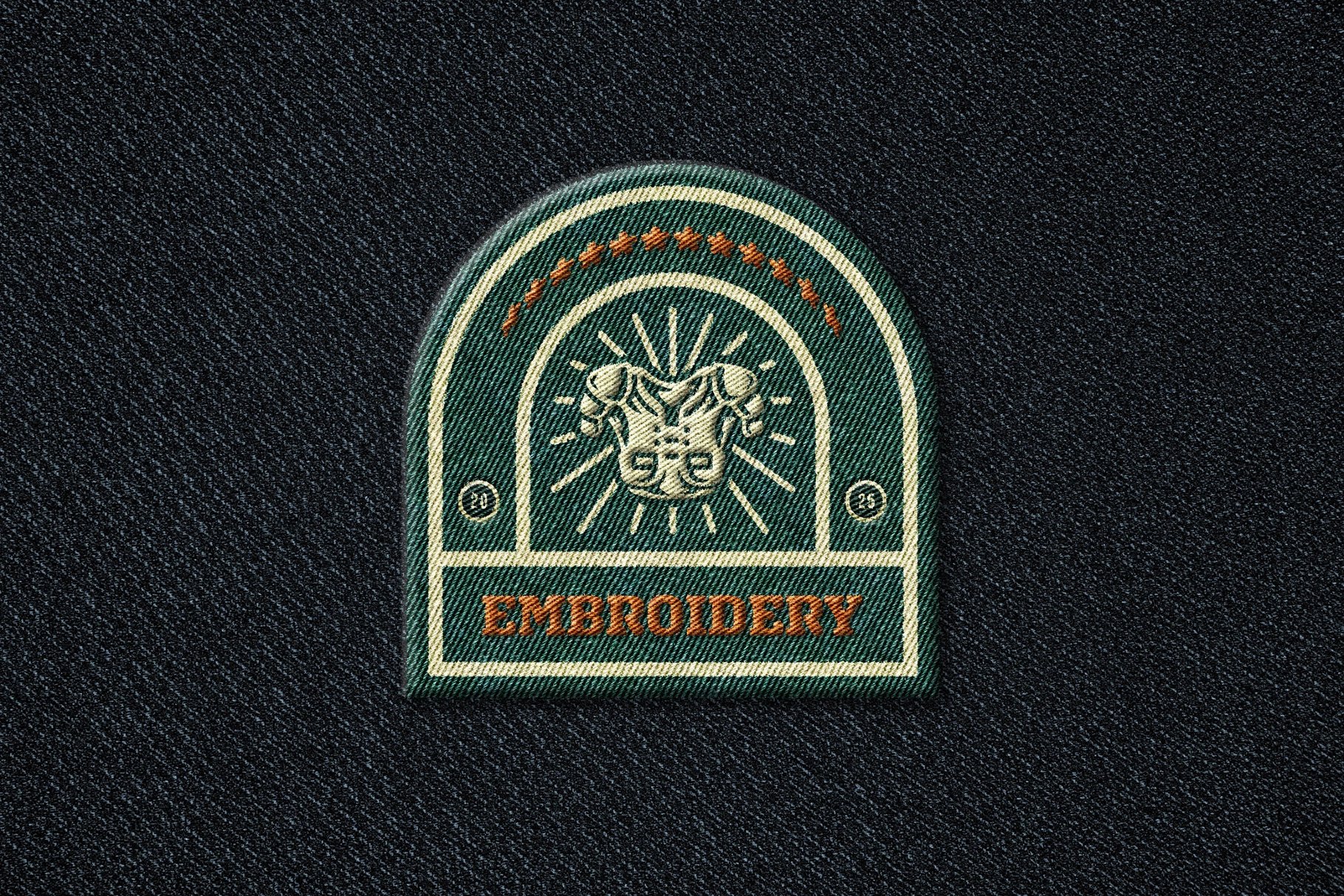 Embroidery Logo Mockup