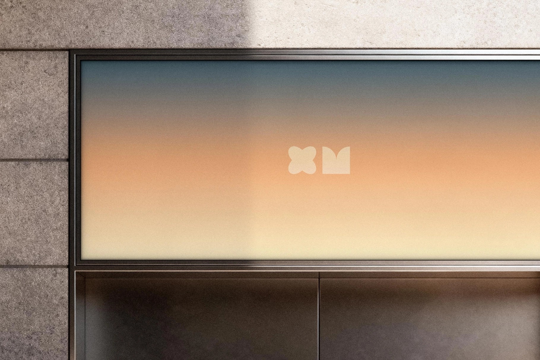 Entrance Signboard Mockup