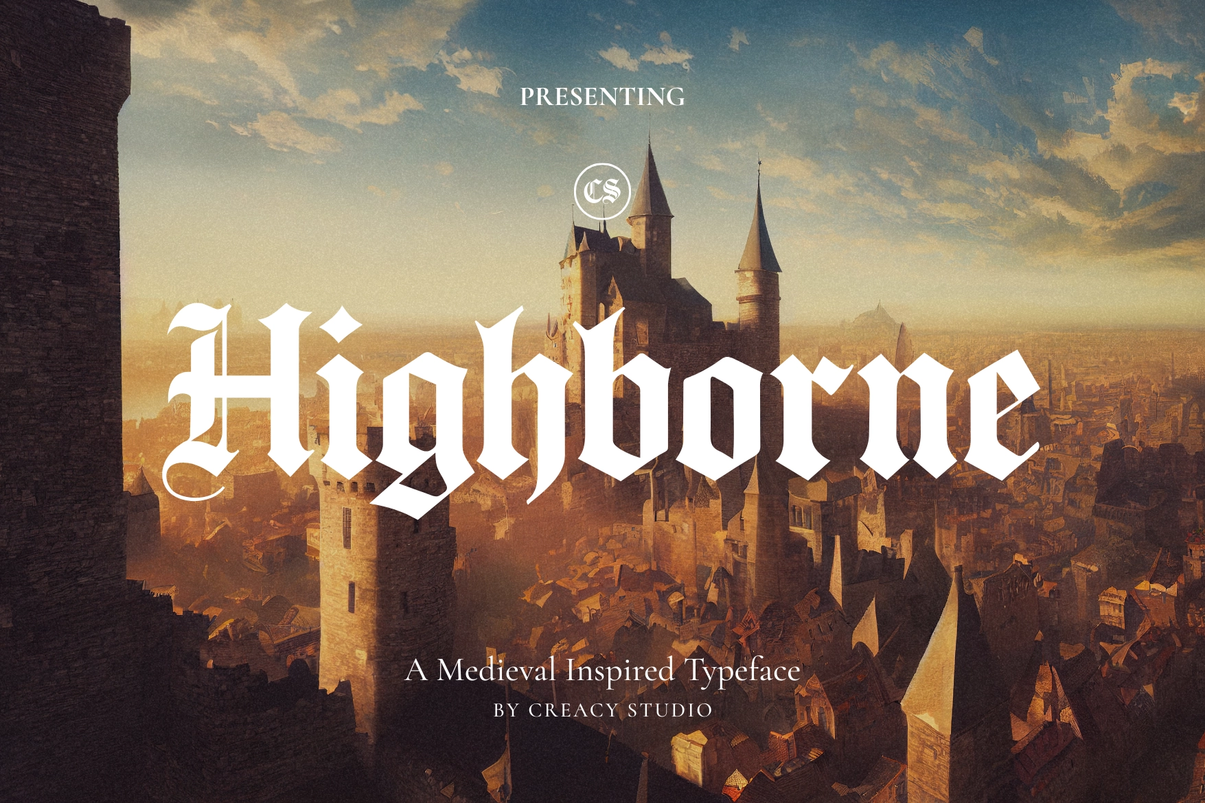 Highborne – Medieval Typeface