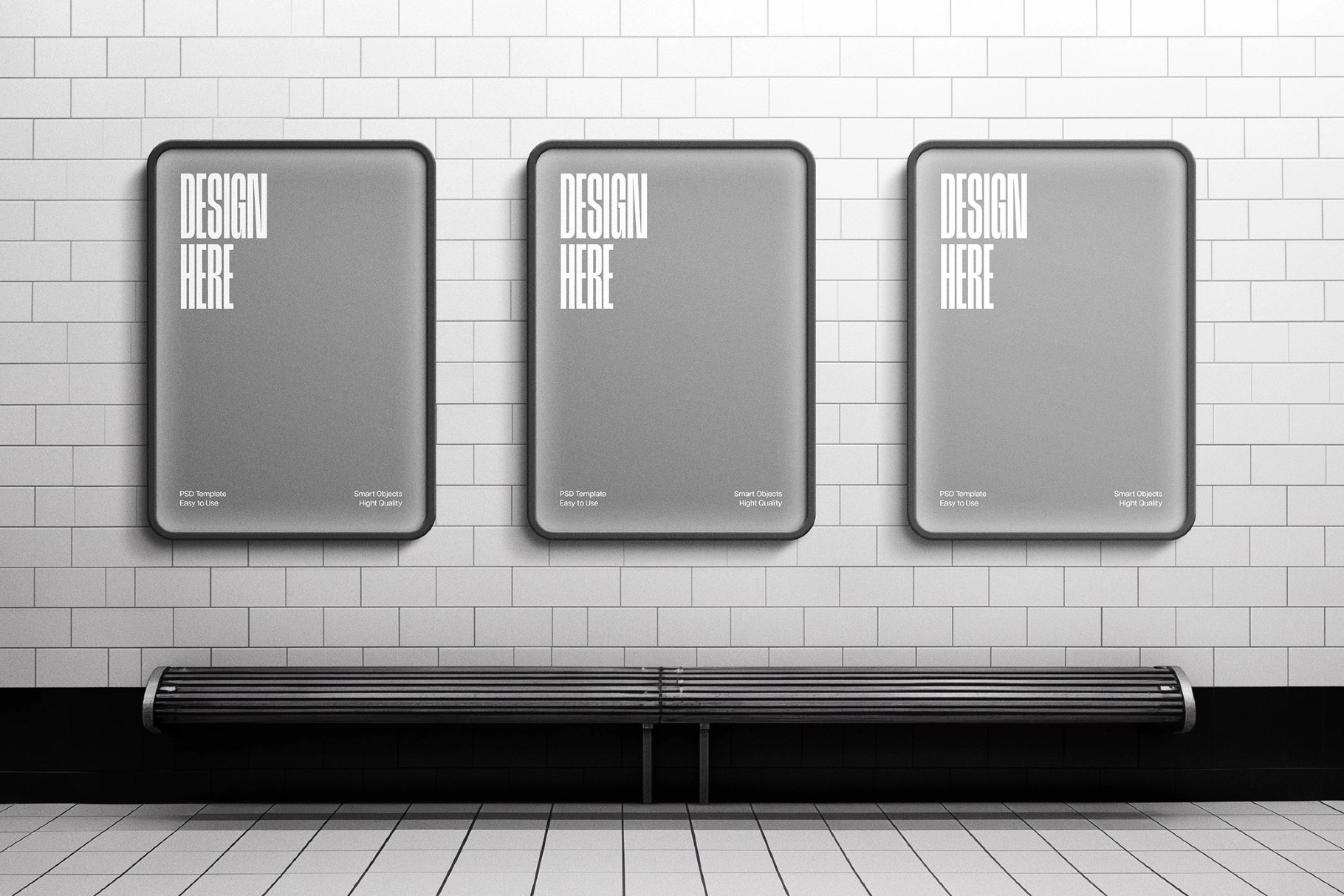 Bright Station Lightbox Mockup