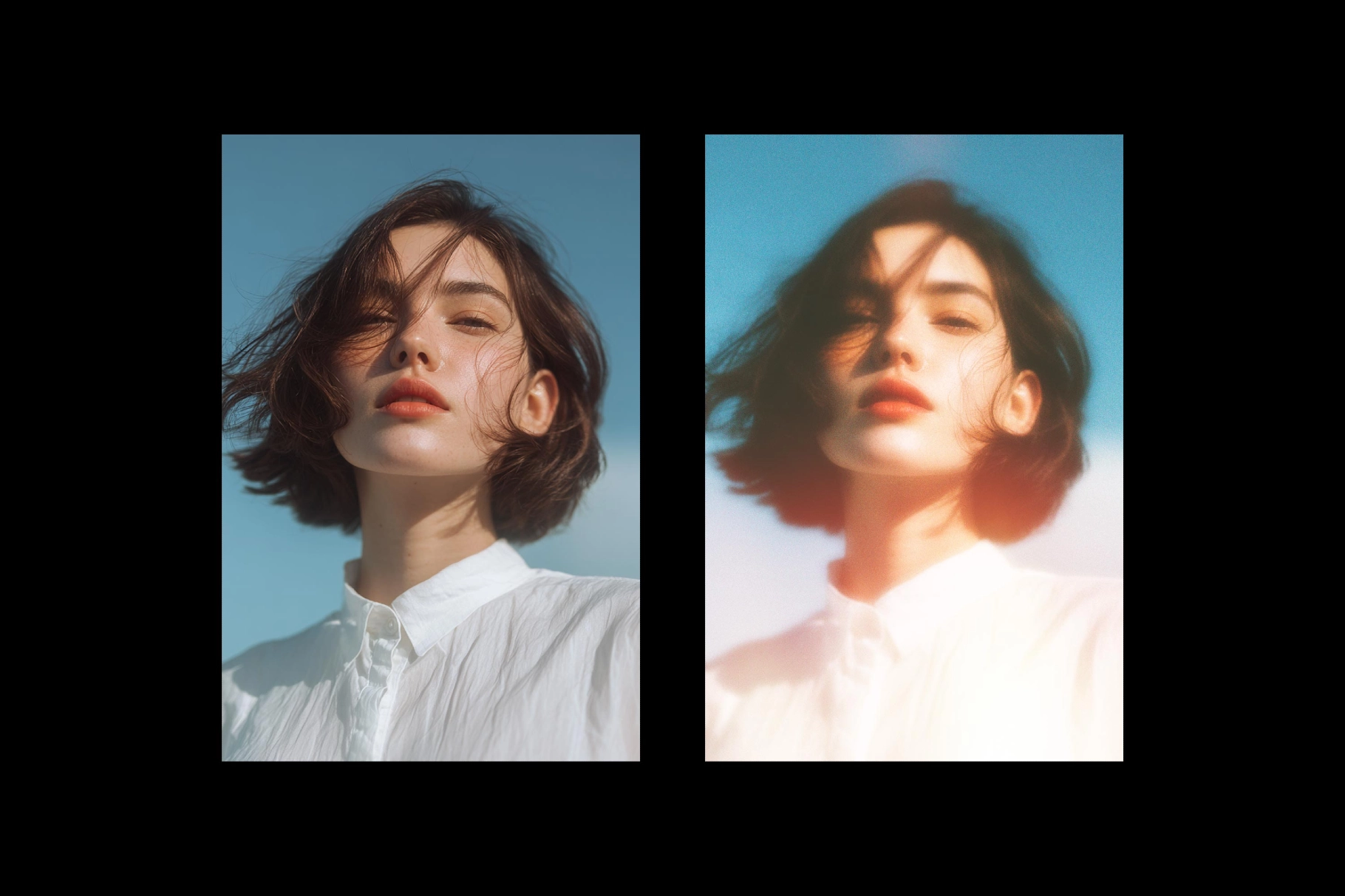 Vertical Dreamy Mood Photo Effect