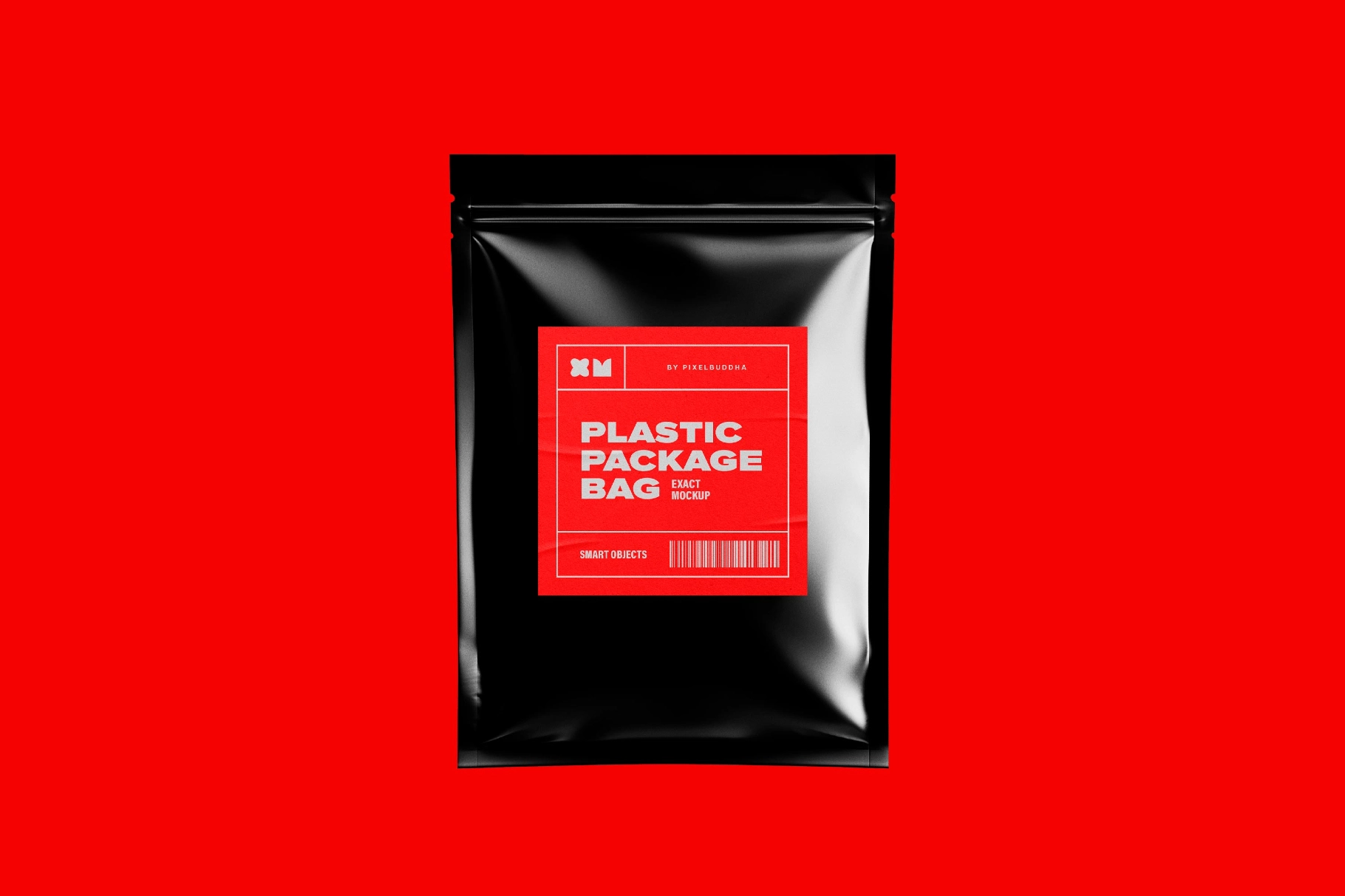 Zip Lock Pouch Mockup