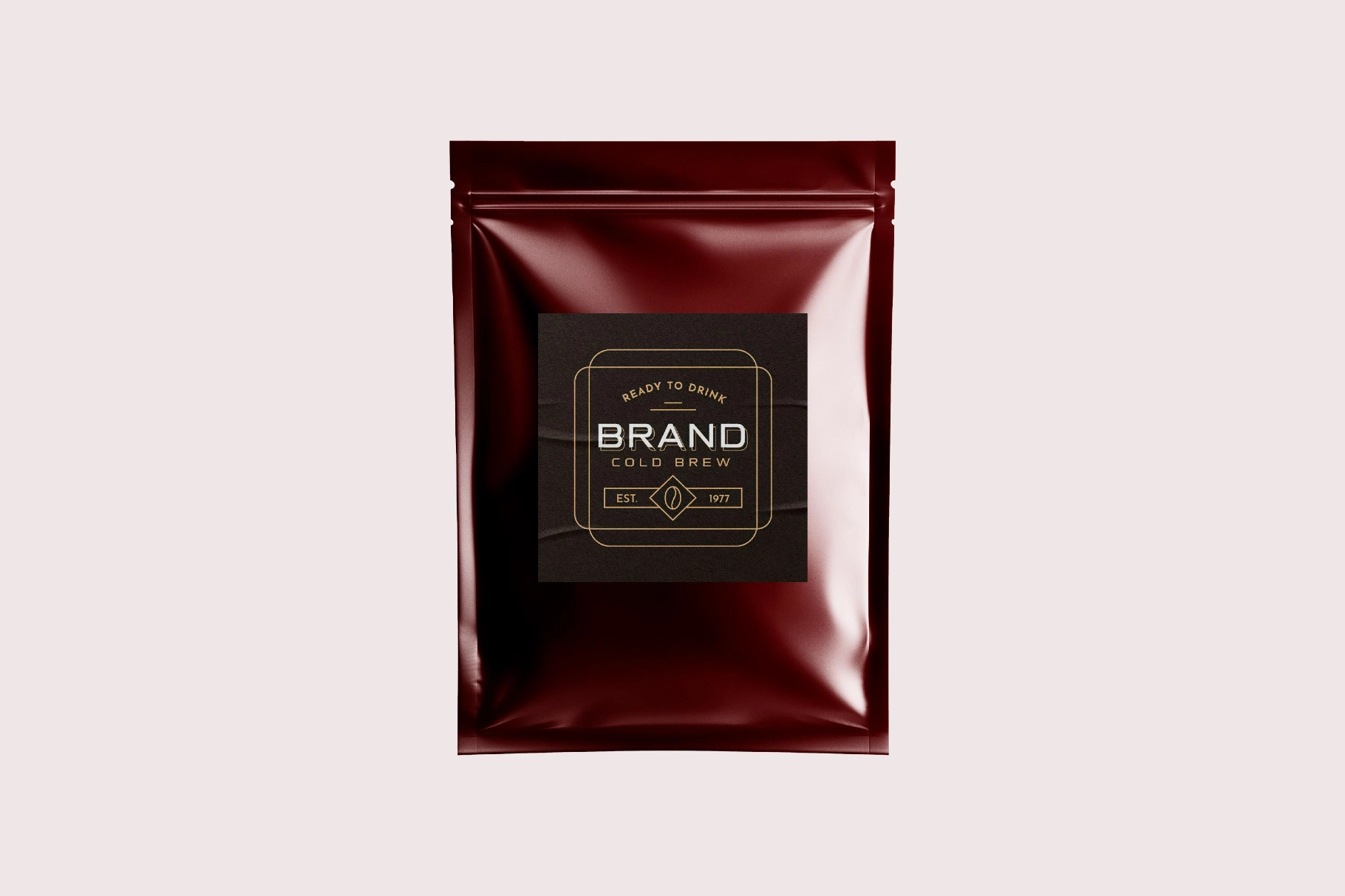 Zip Lock Pouch Mockup