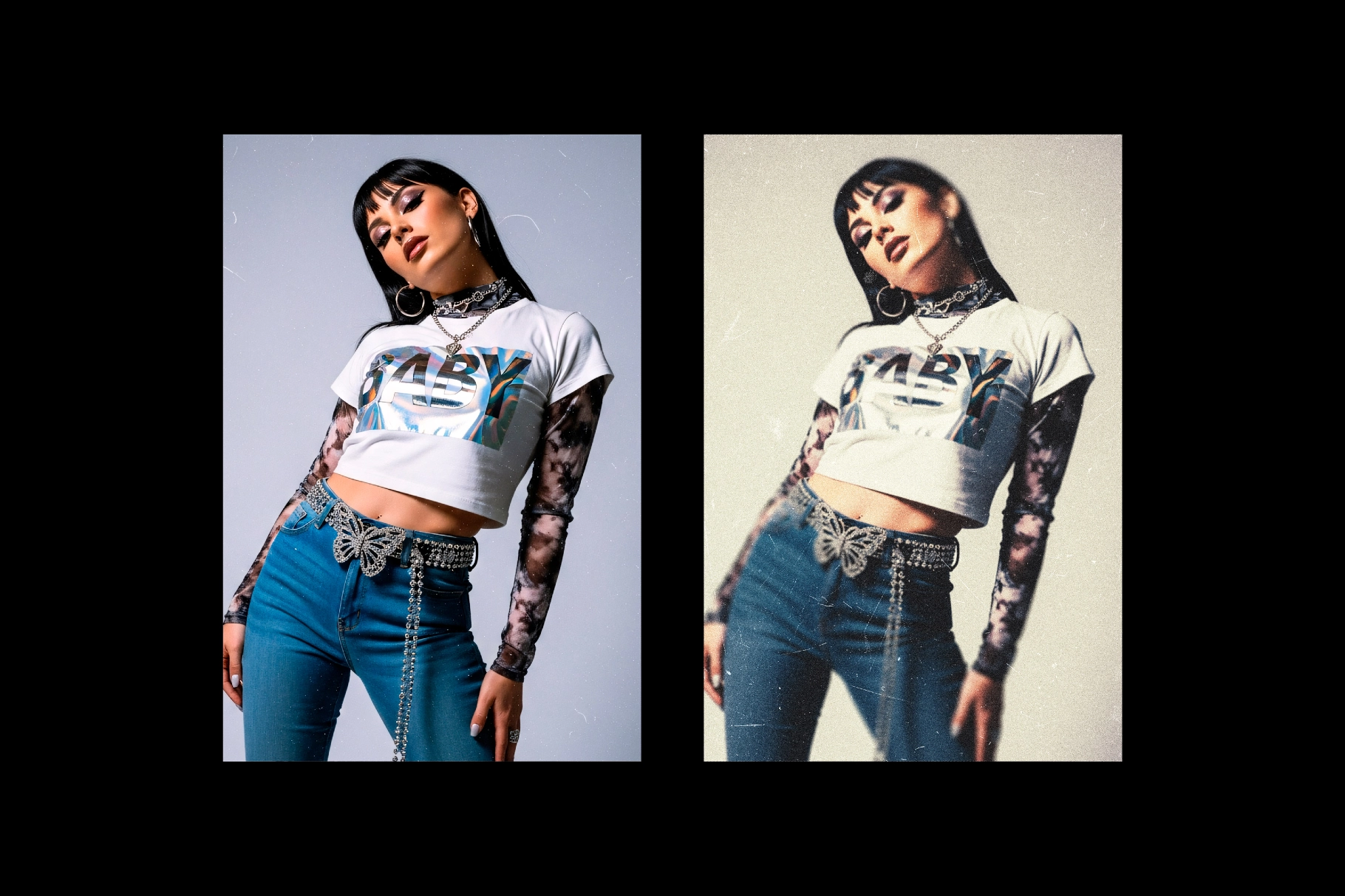 Vintage Cinematic Photo Effect