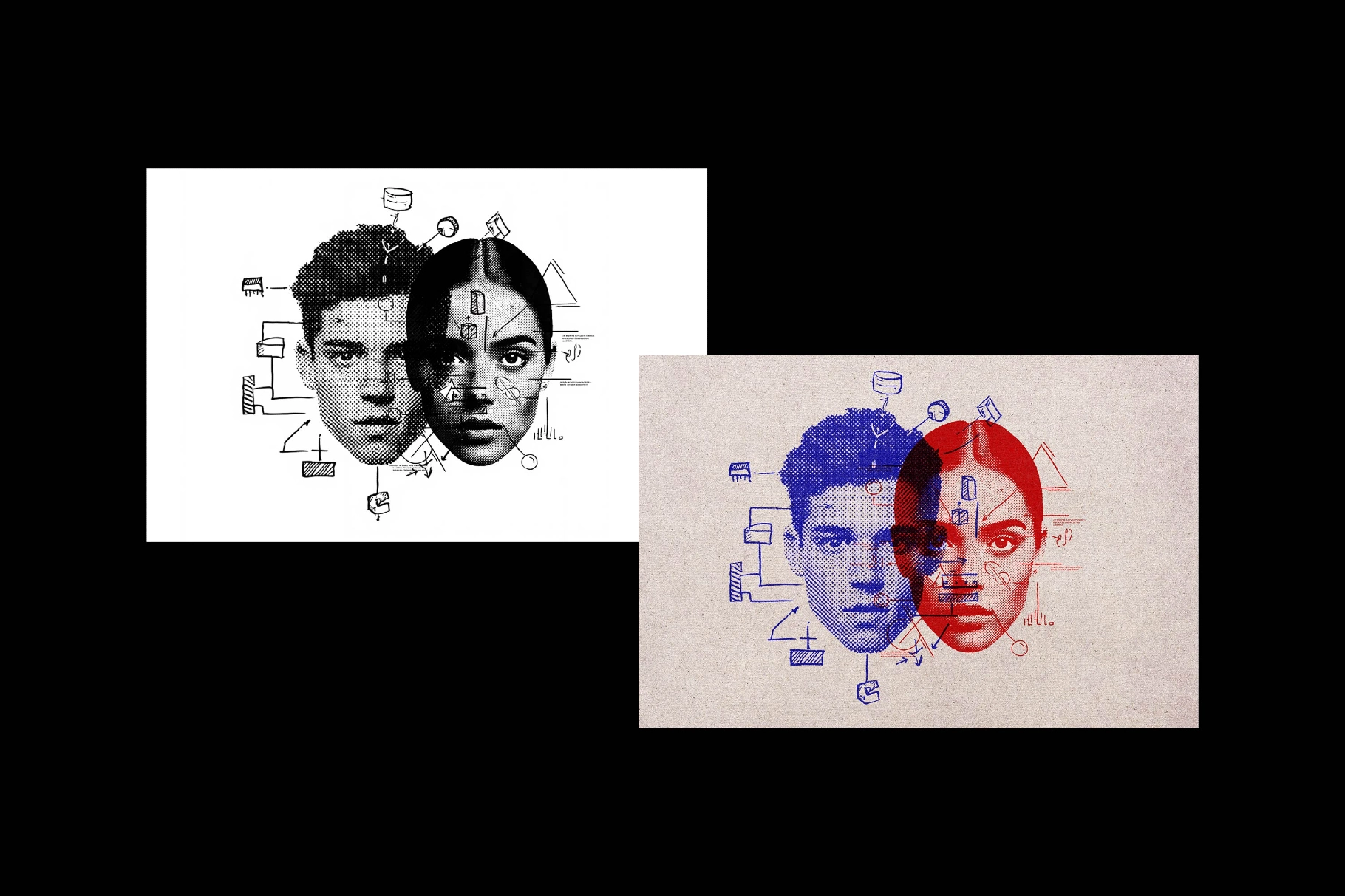 Original Overprint Effect