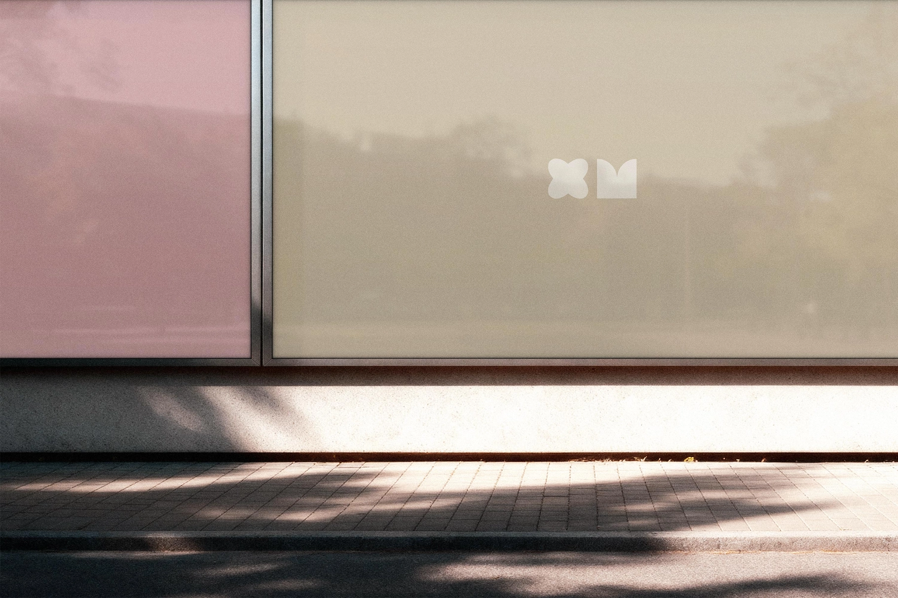 Metal Framed Billboard Mockup