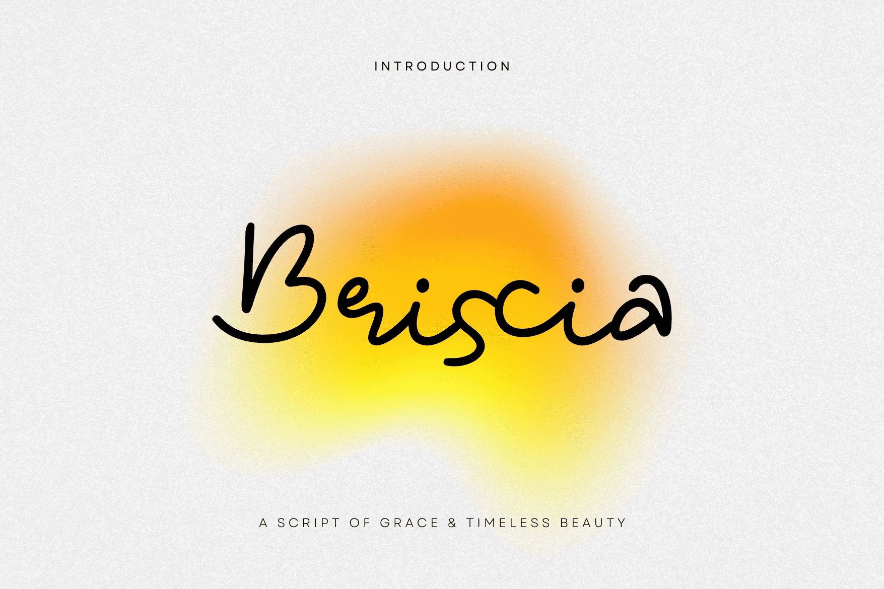 Briscia – A Graceful Script Font
