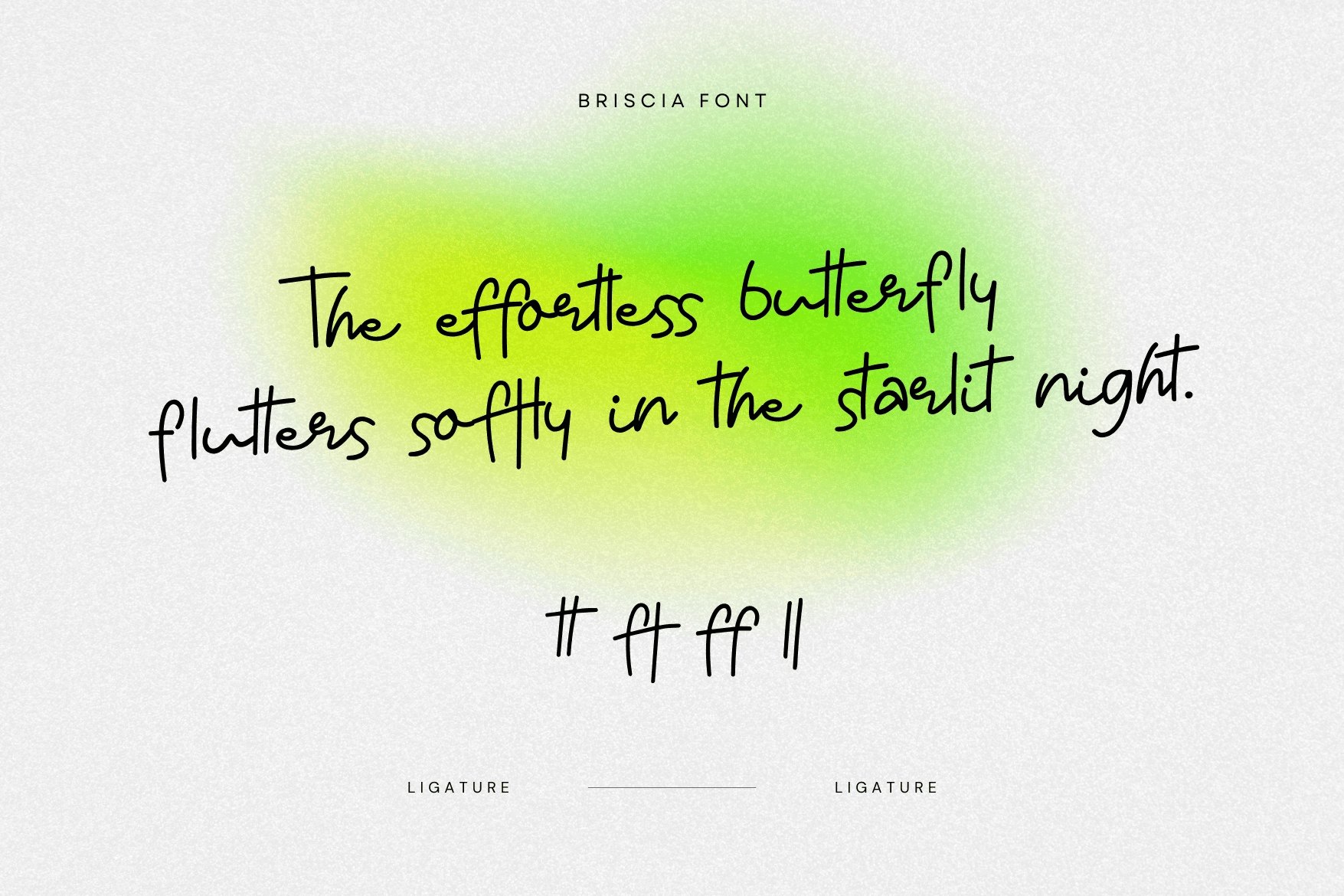 Briscia – A Graceful Script Font