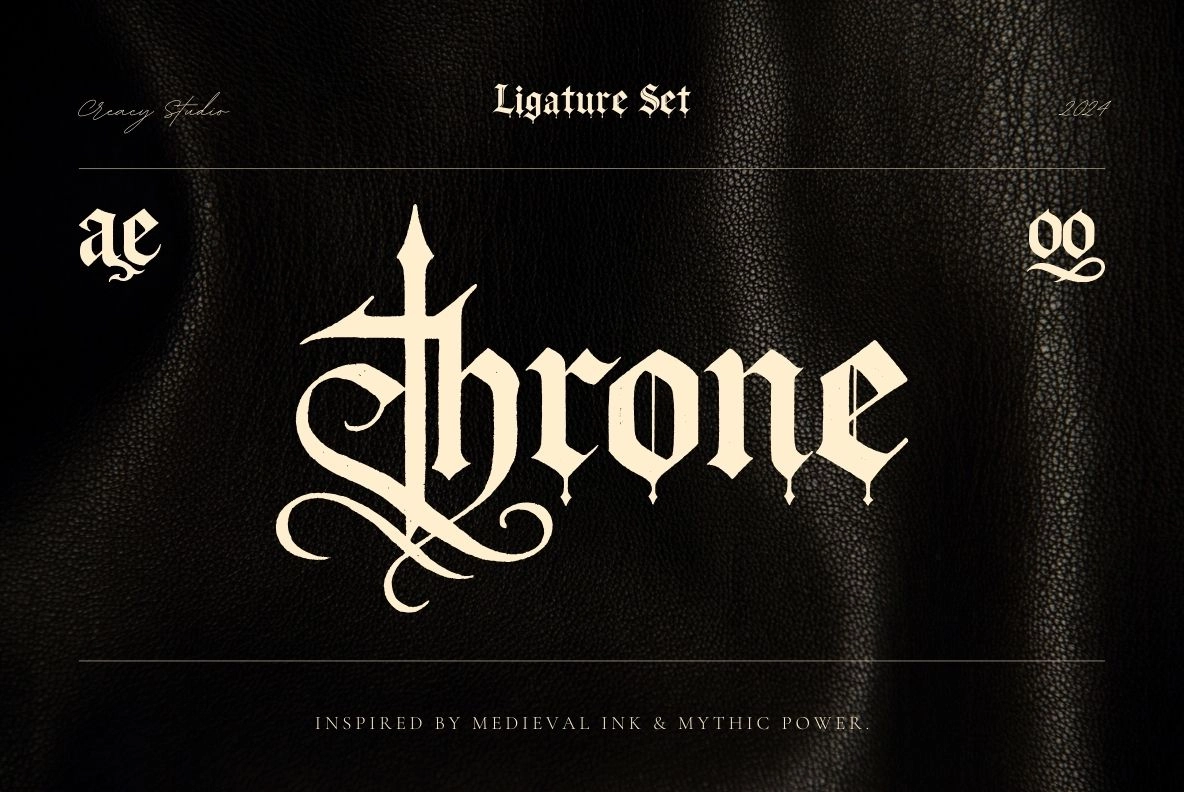 Grimoire Noire – Gothic Blackletter