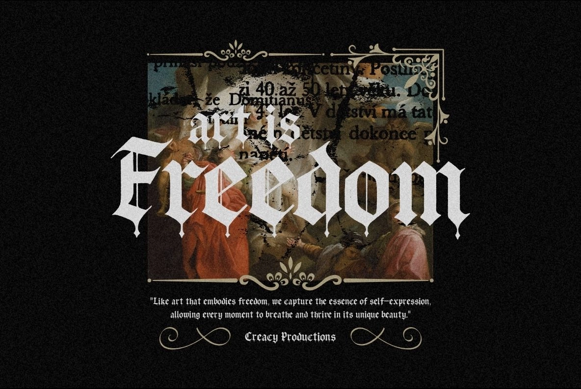 Grimoire Noire – Gothic Blackletter