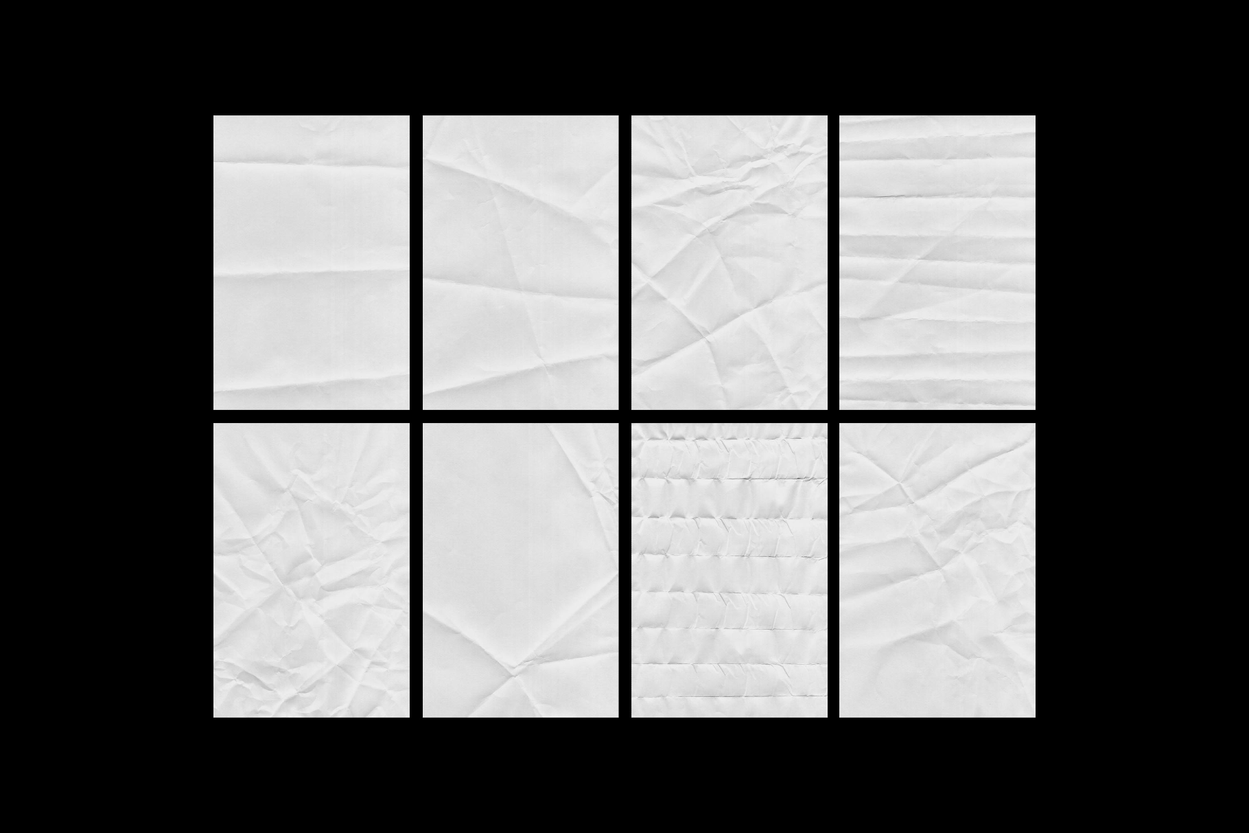 Wrinkled & Folded Papers Collection