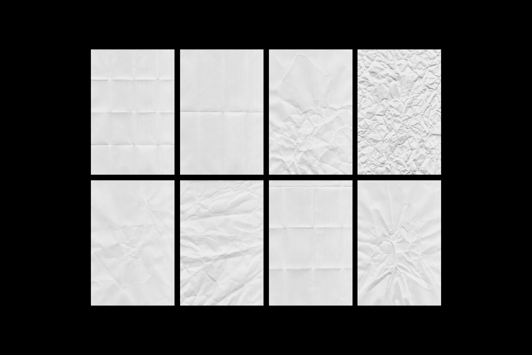 Wrinkled & Folded Papers Collection