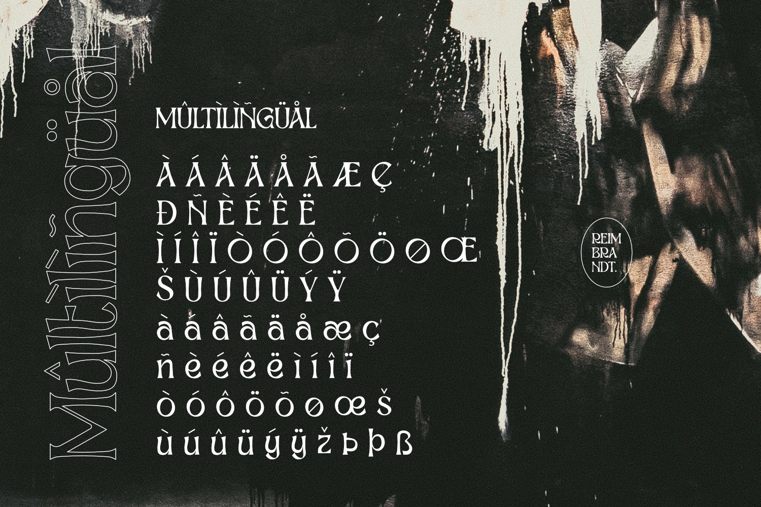 Reimbrandt - Art Nouveau Font