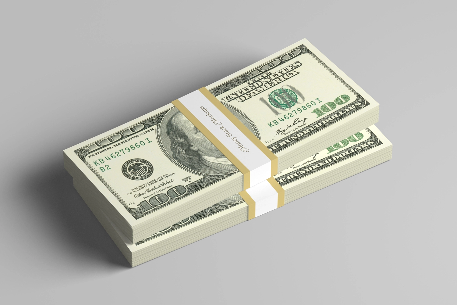 Money Stack Mockups