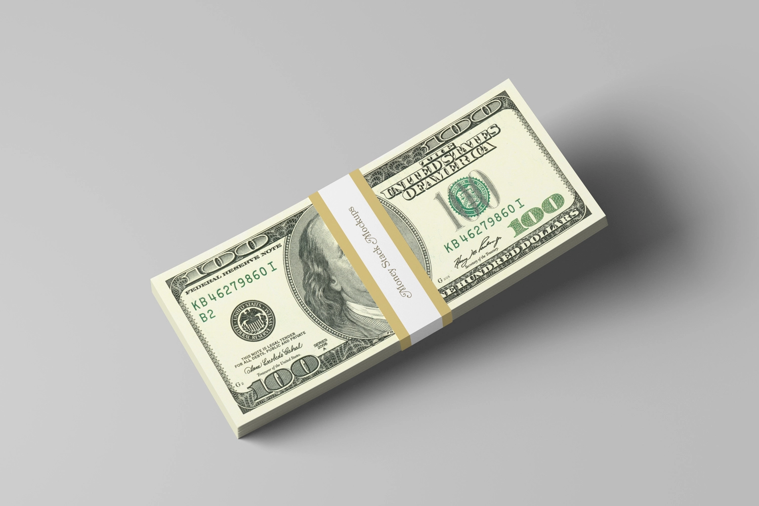 Money Stack Mockups