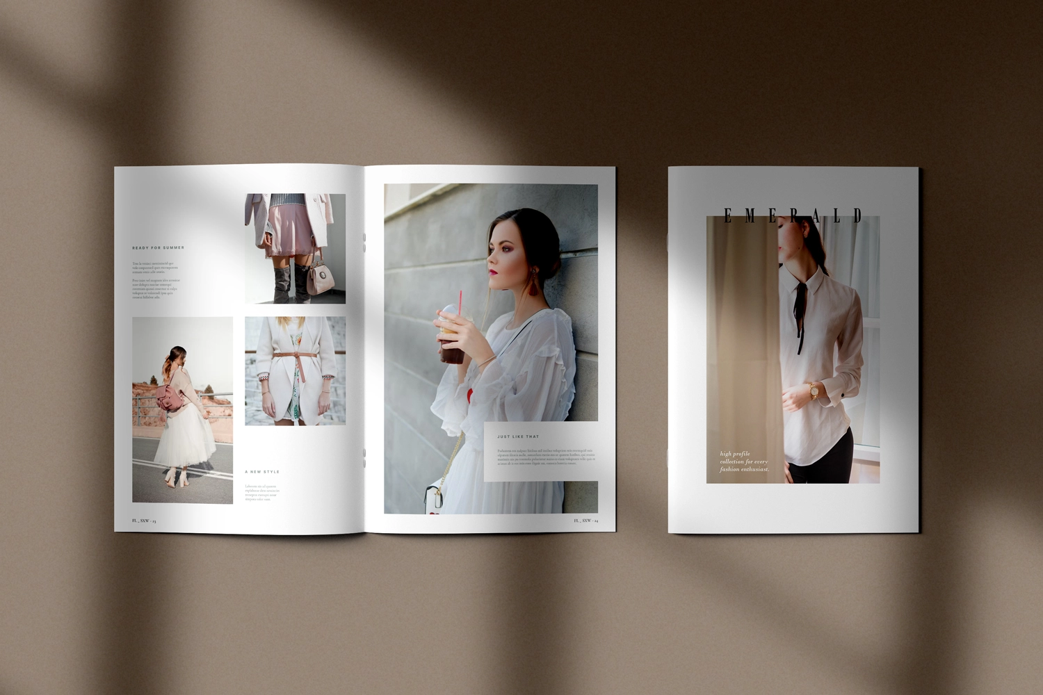 Brochure and Catalog Mockups