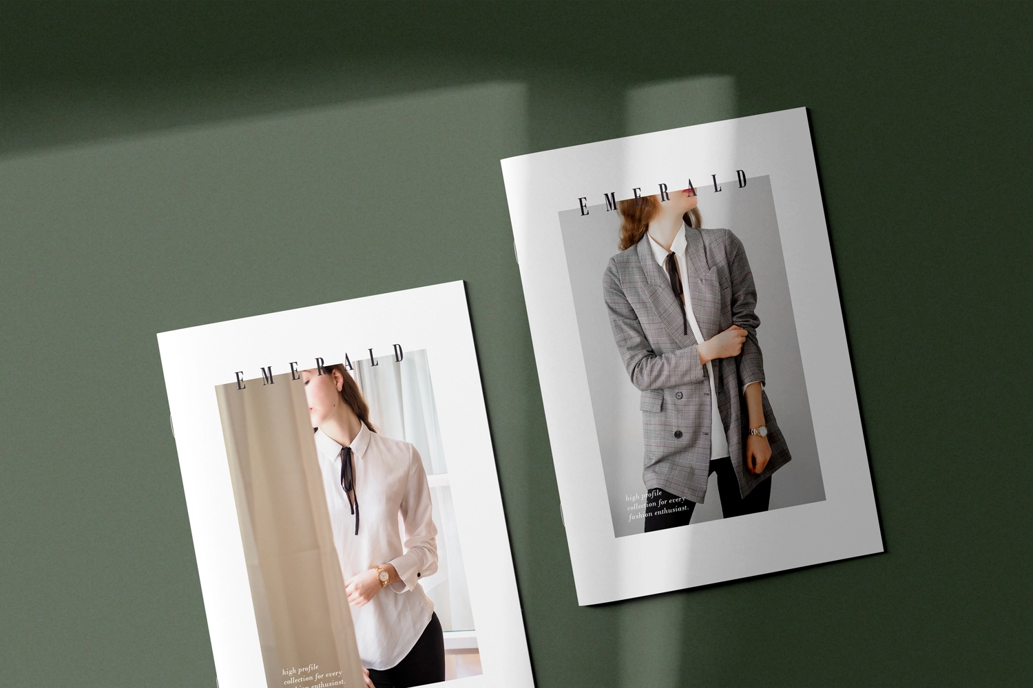 Brochure and Catalog Mockups