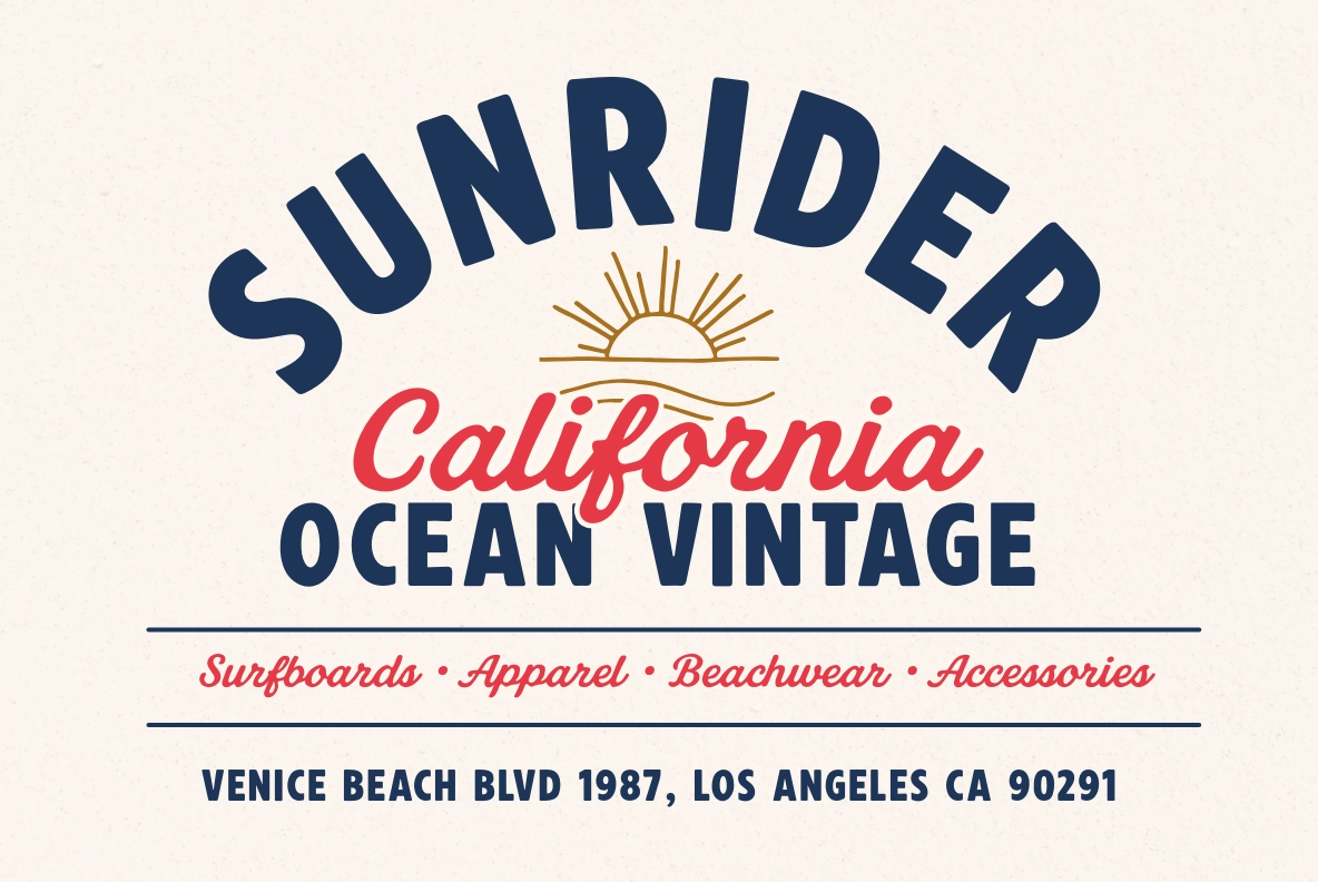 Vintagio Sanscript – Retro Typeface