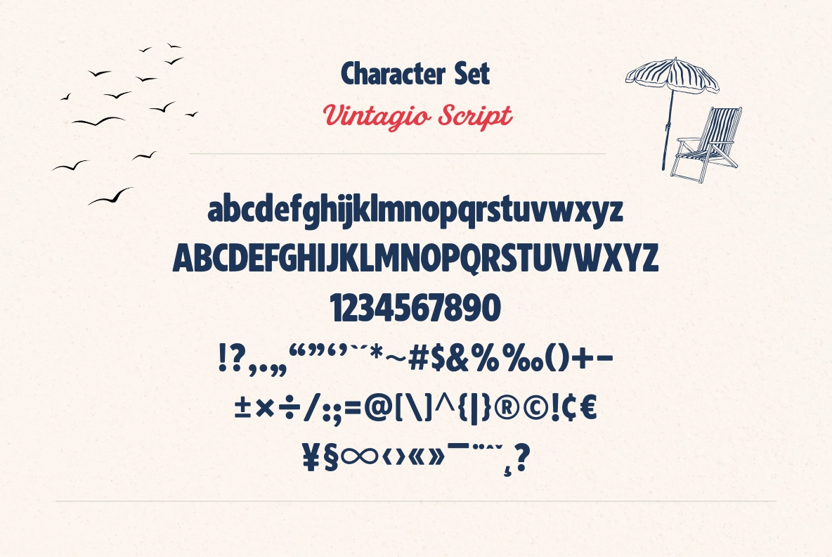 Vintagio Sanscript – Retro Typeface