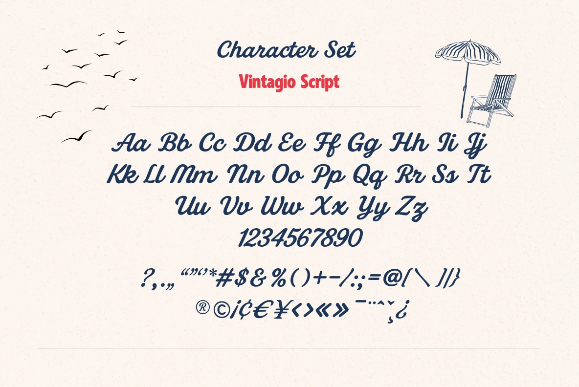 Vintagio Sanscript – Retro Typeface