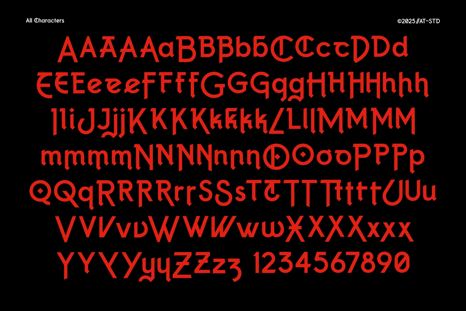 Comrades Blackletter Font