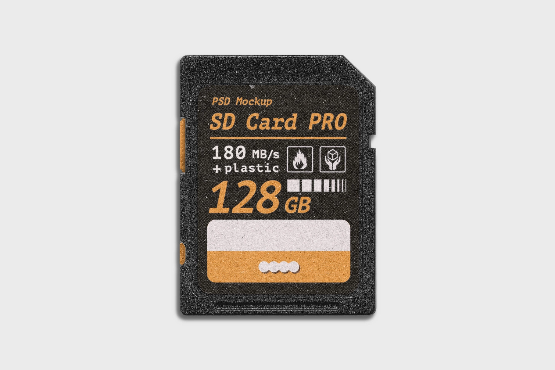 SD Card Mockup