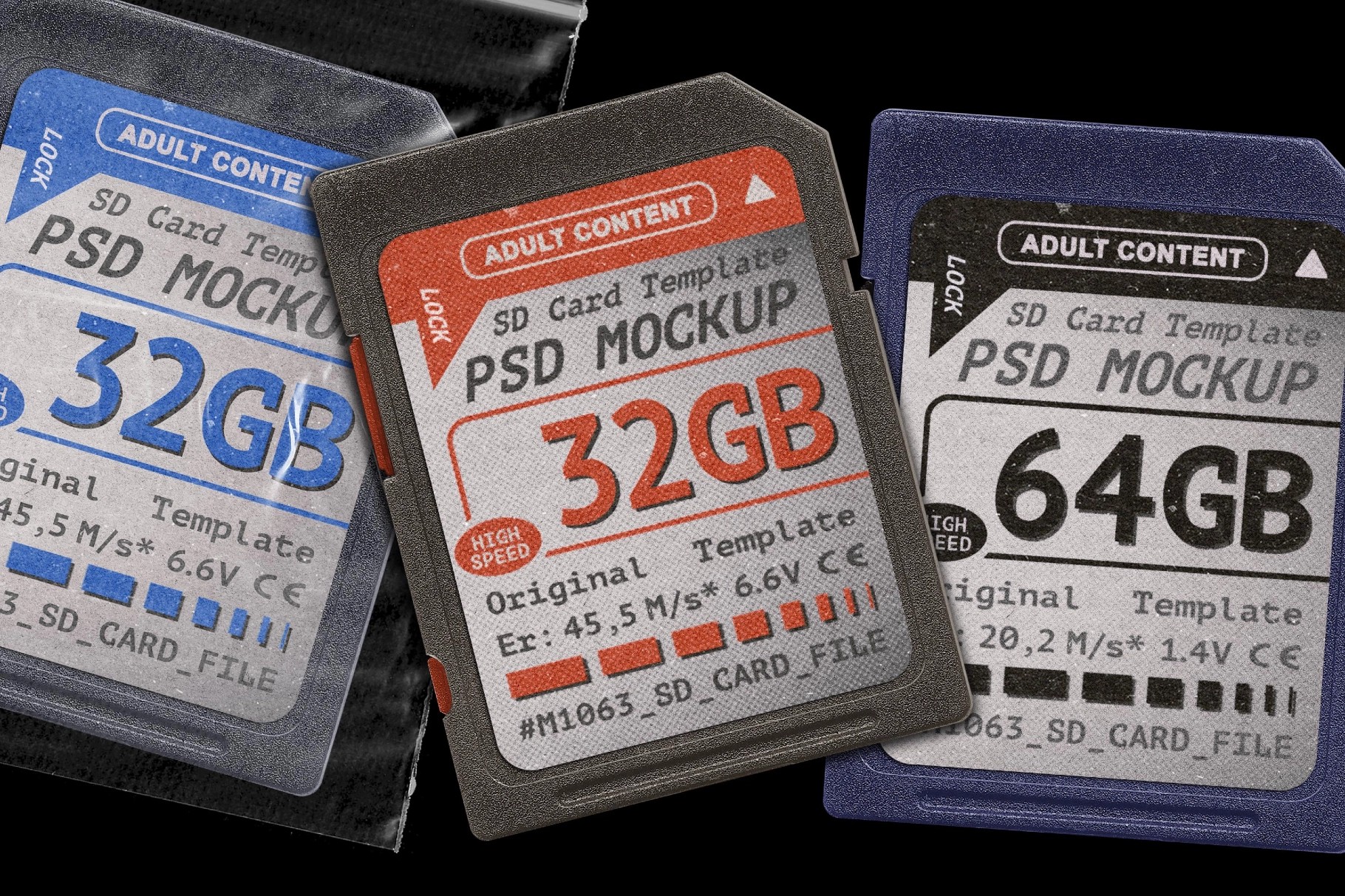 SD Card Mockup