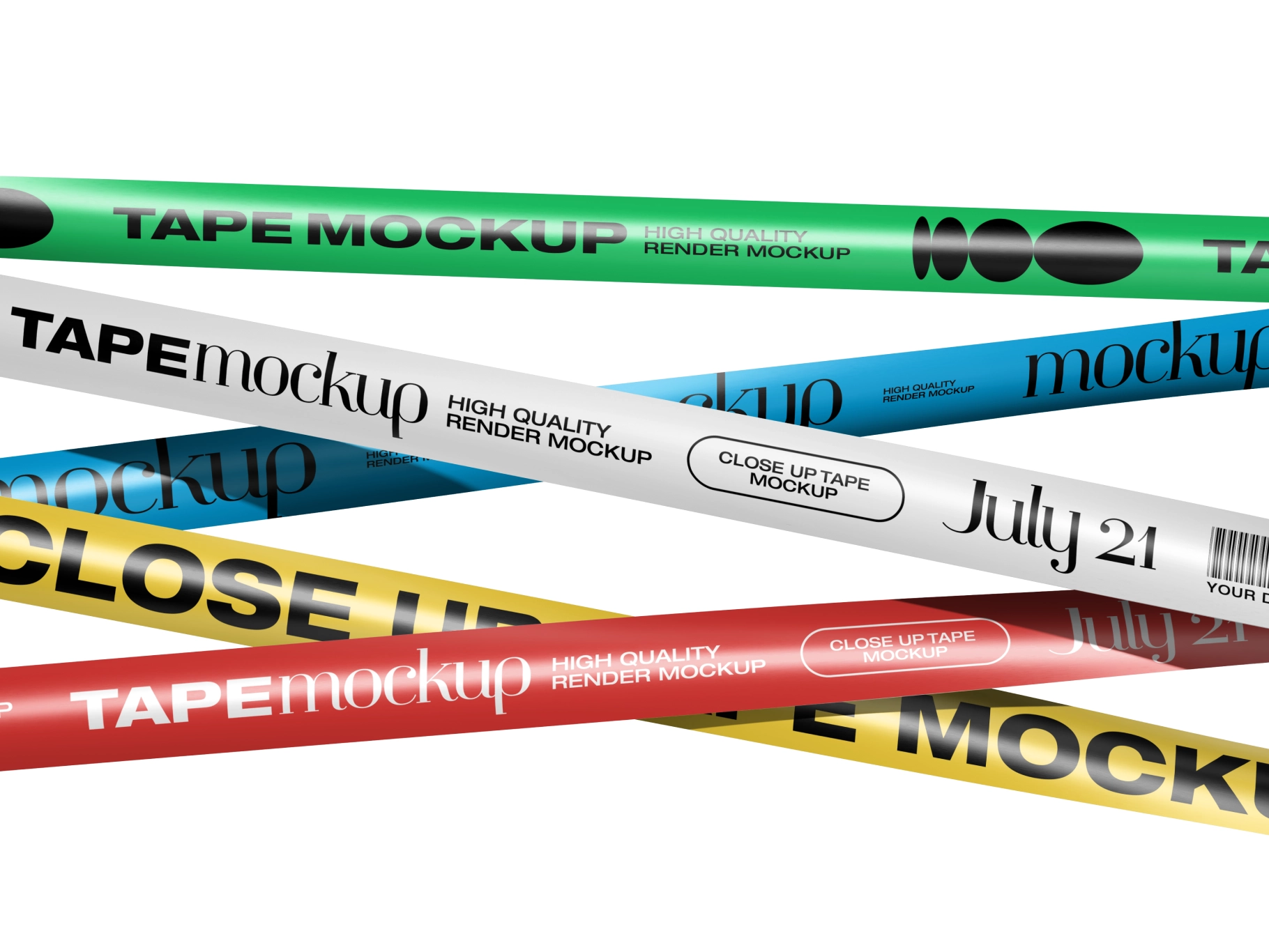 Packaging Tape Mockup