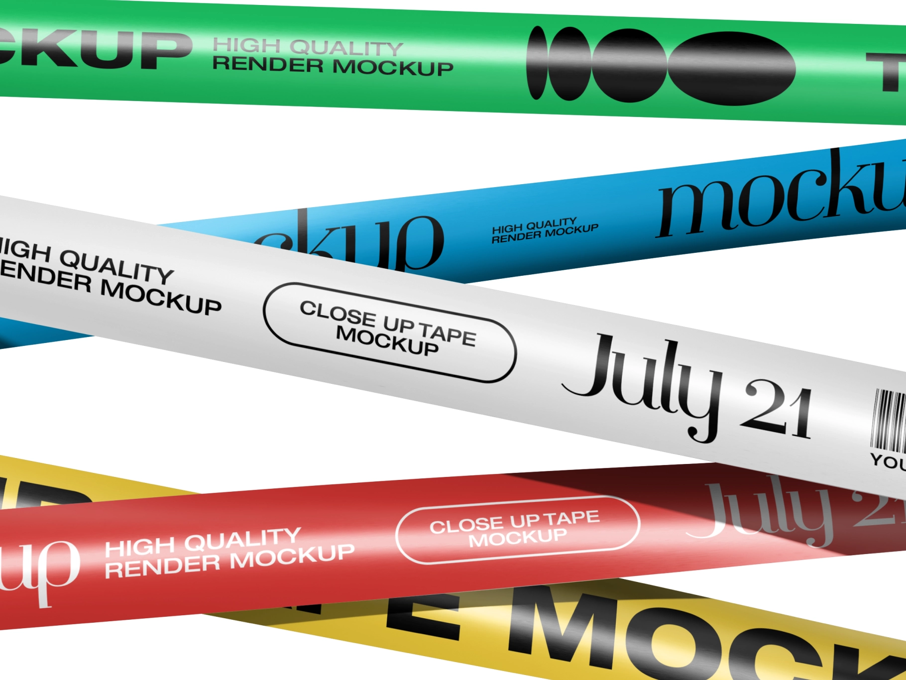 Packaging Tape Mockup