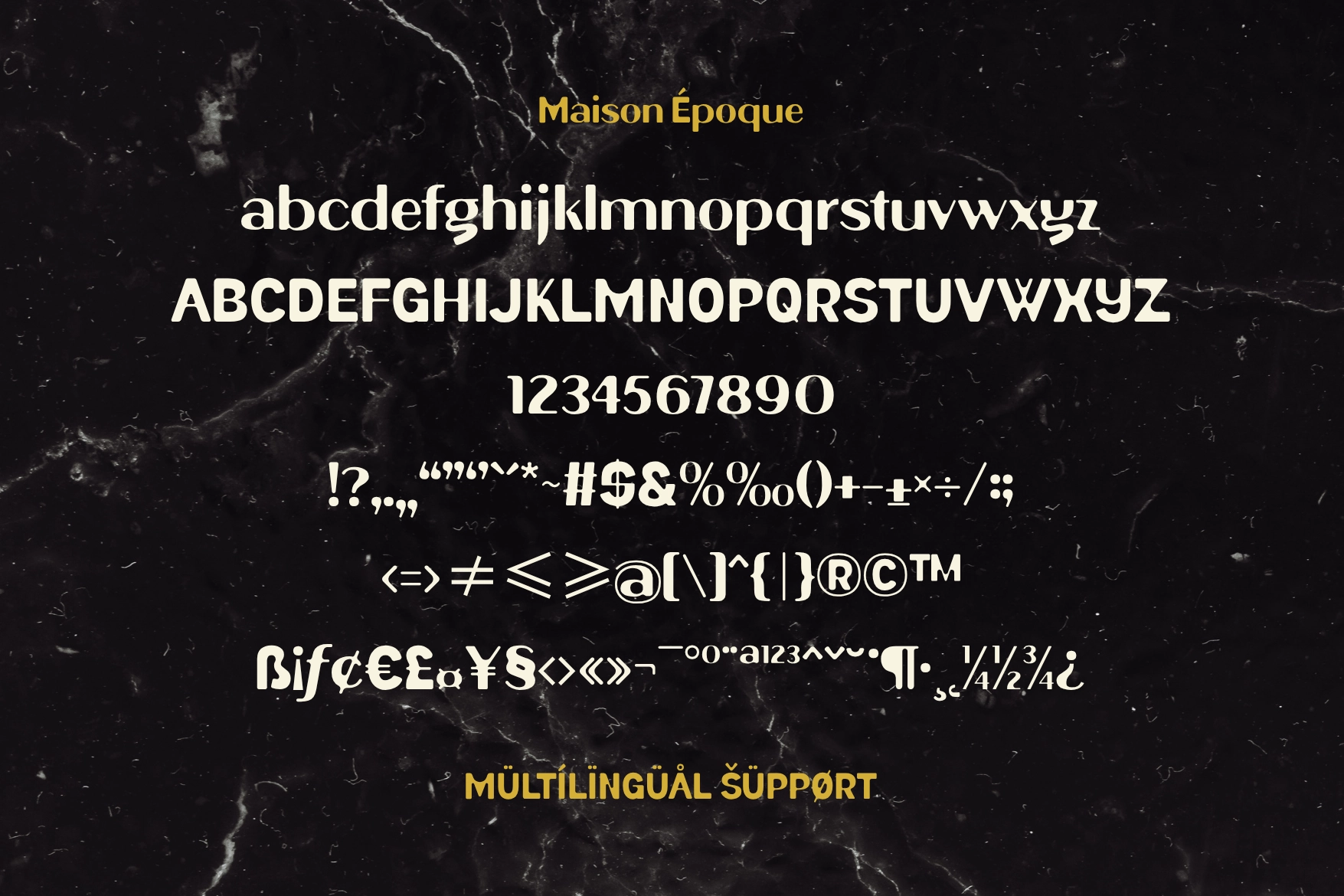 Maison Époque – The Luxury Font Duo