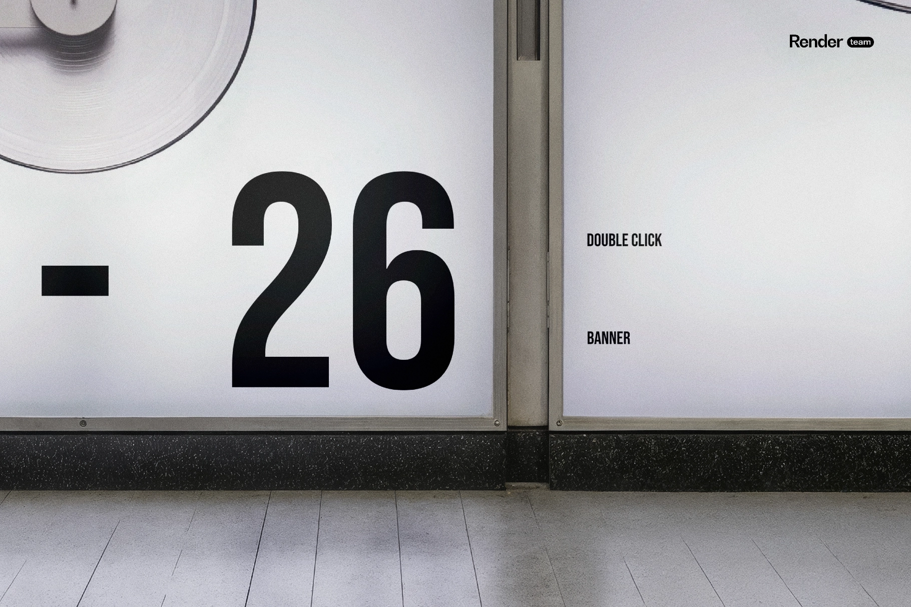 Light Billboard Mockup