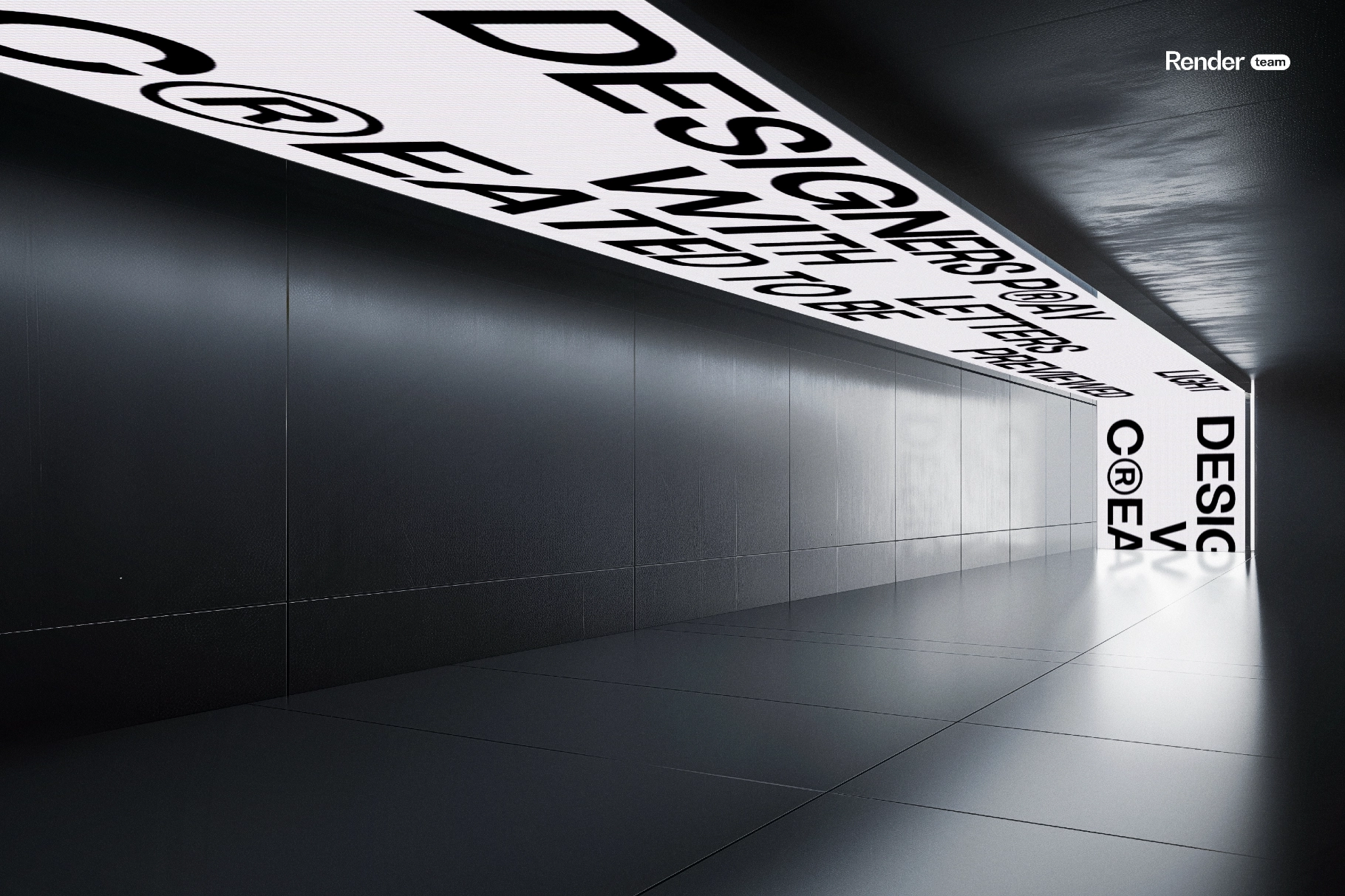 Light Billboard Mockup