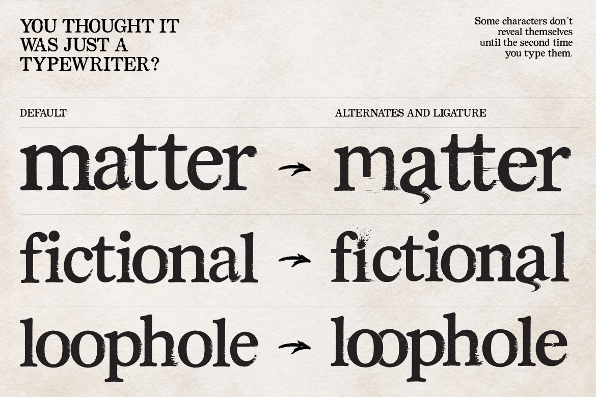 Wormhole Type – Glitch Font