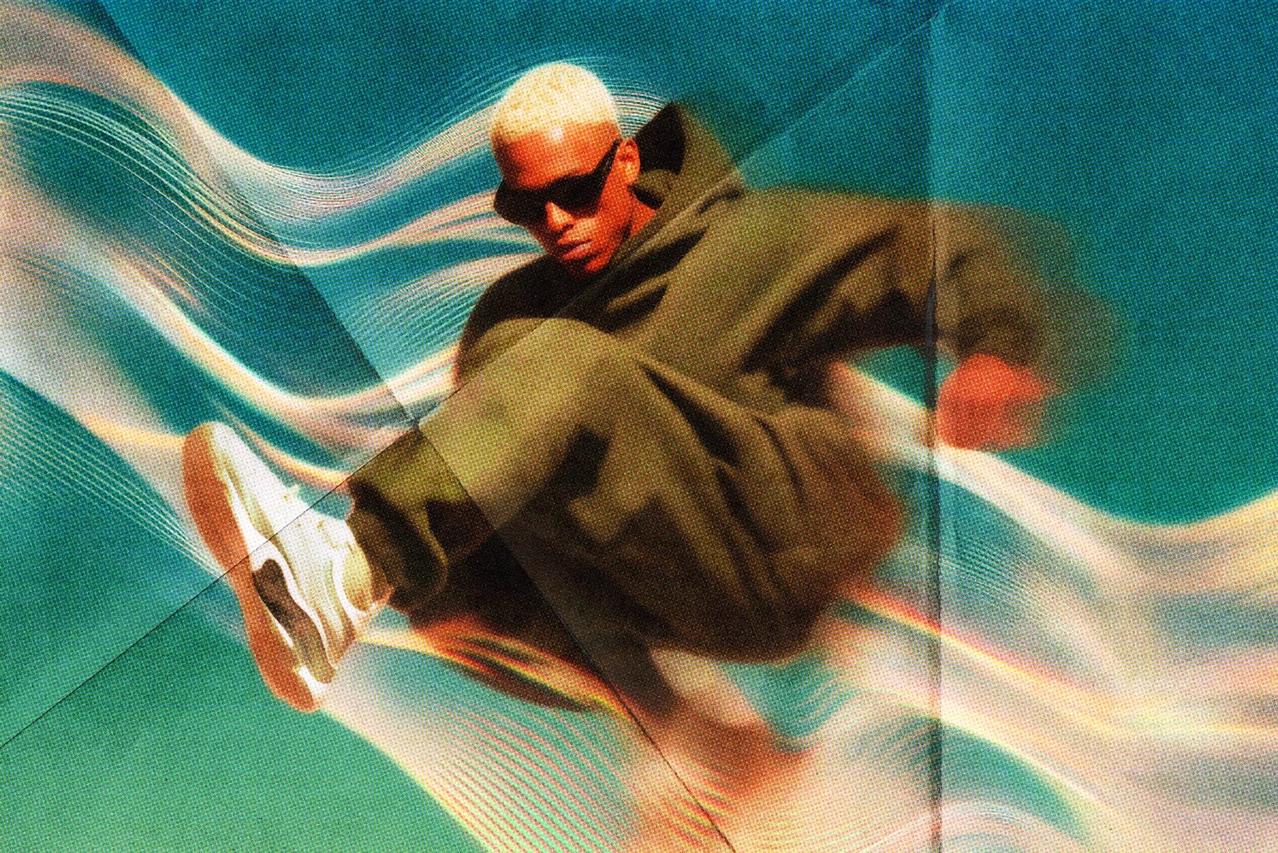 Halftone Print Photo Effect