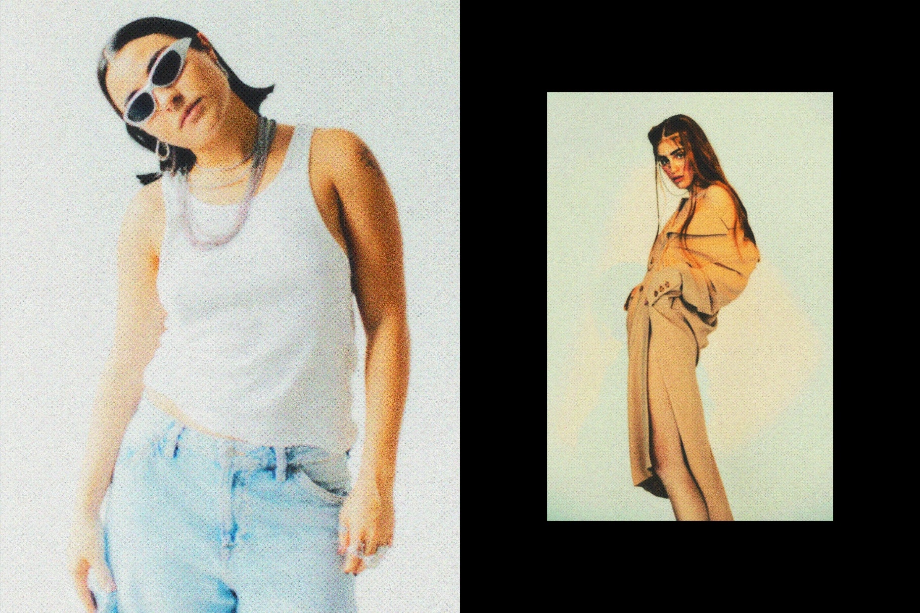 Blurred Print Photo Effect