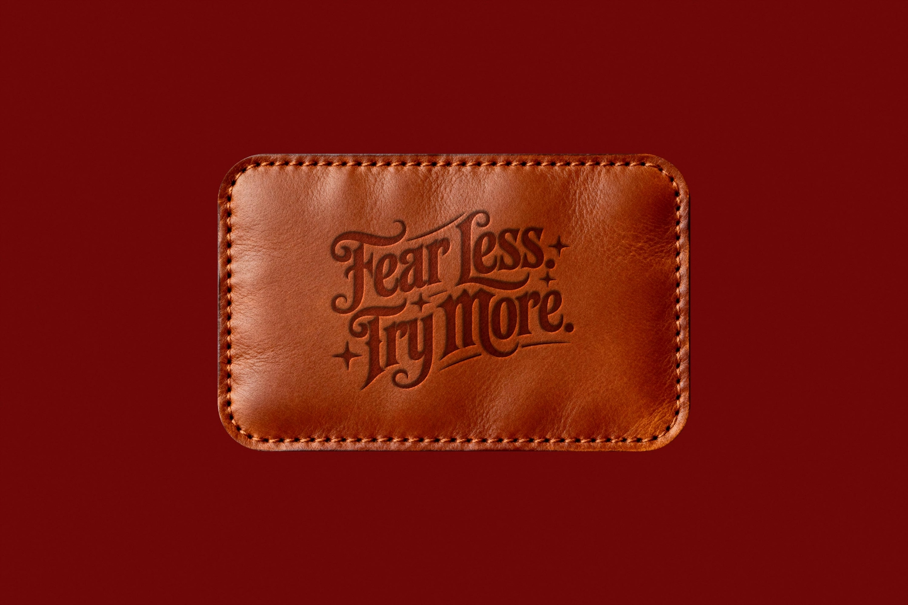 Leather Patch Mockup