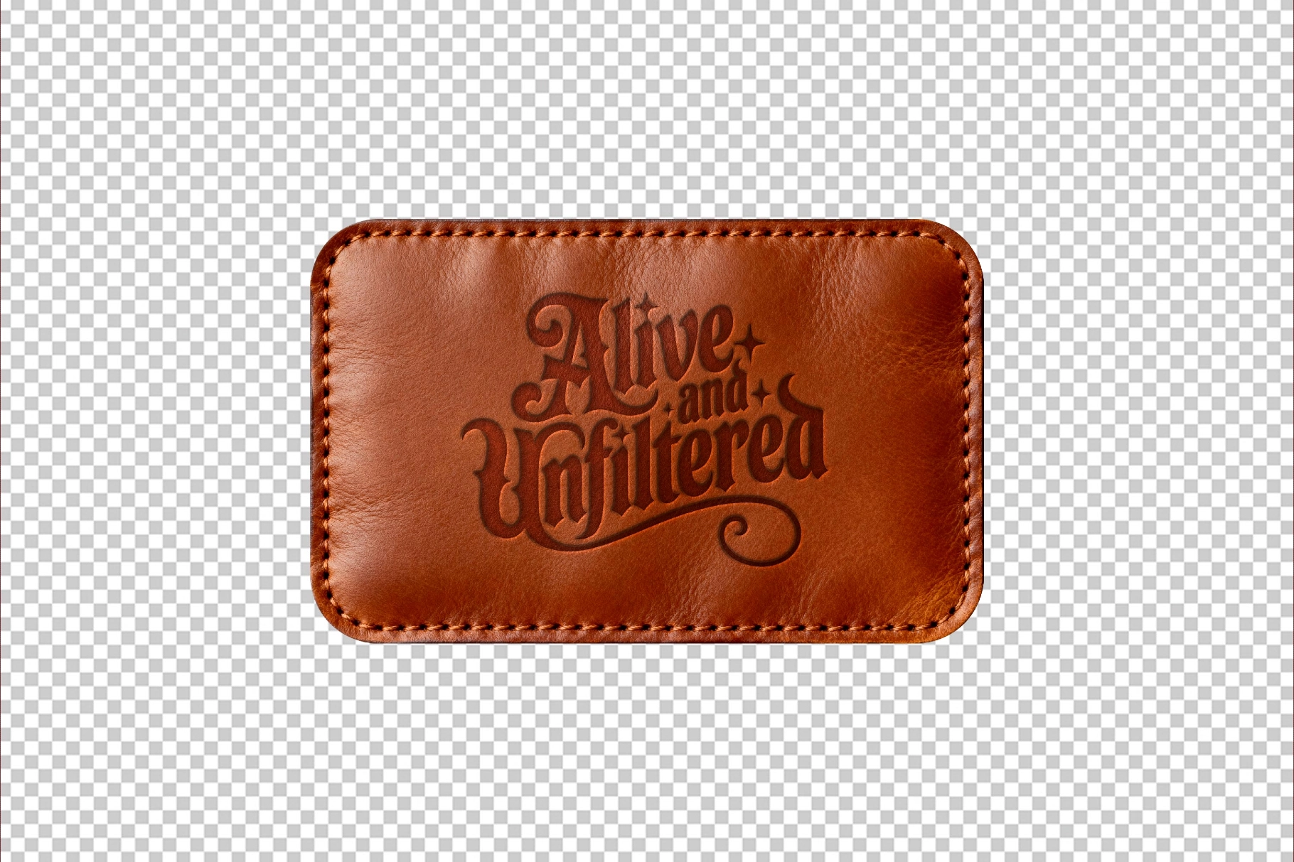 Leather Patch Mockup