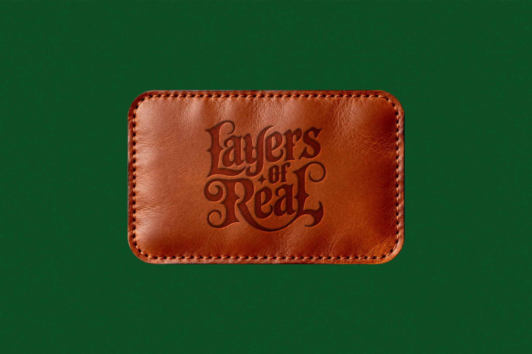 Leather Patch Mockup