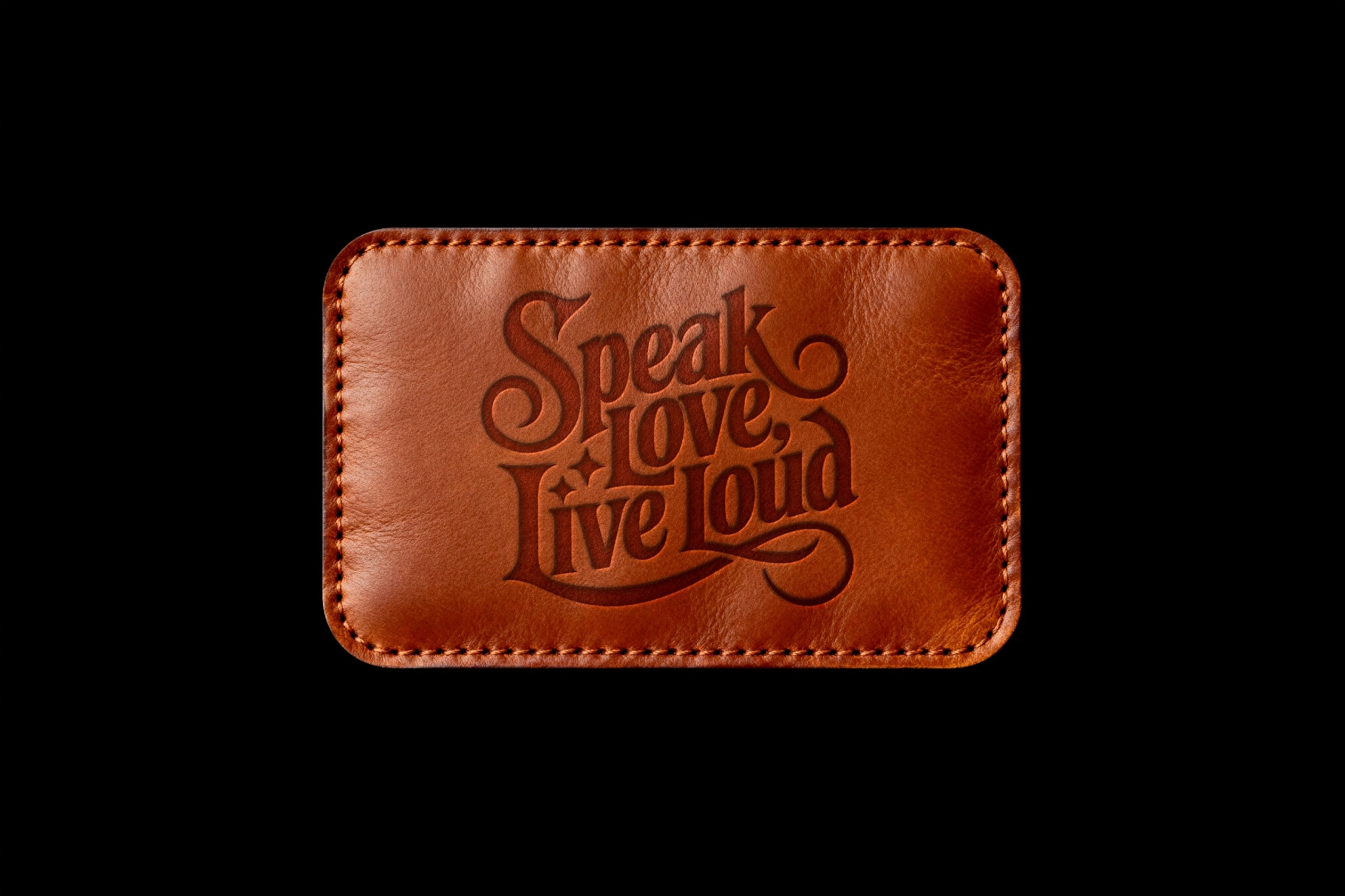 Leather Patch Mockup