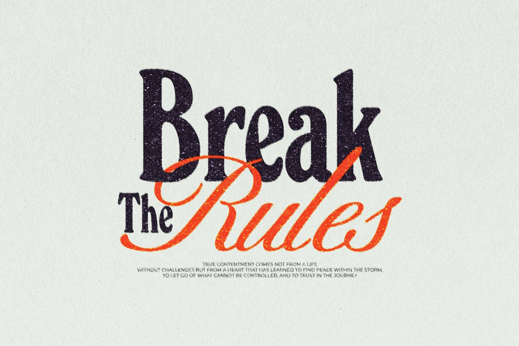 Print Text & Logo Effect