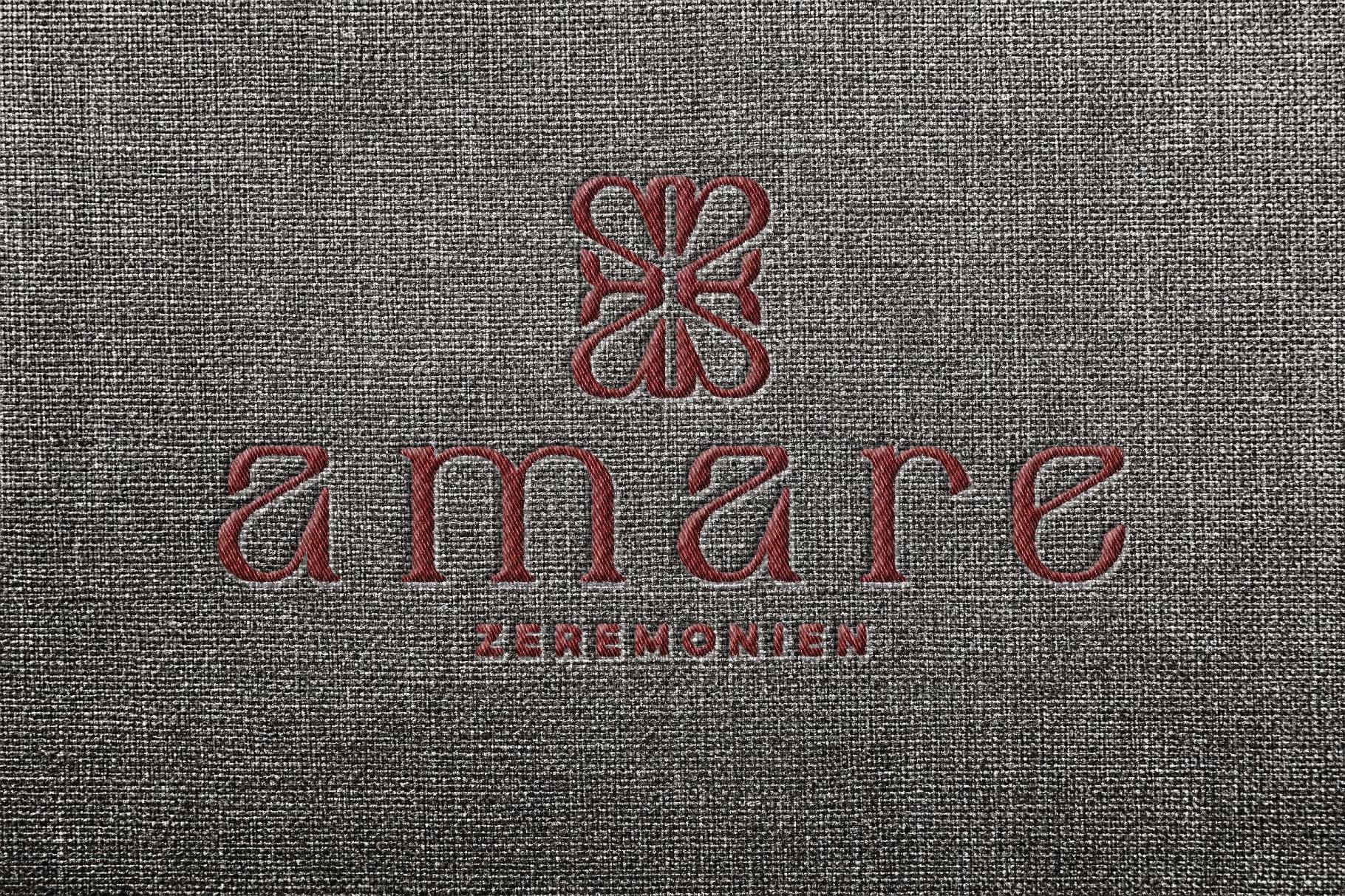 Realistic Embroidery Logo Mockup